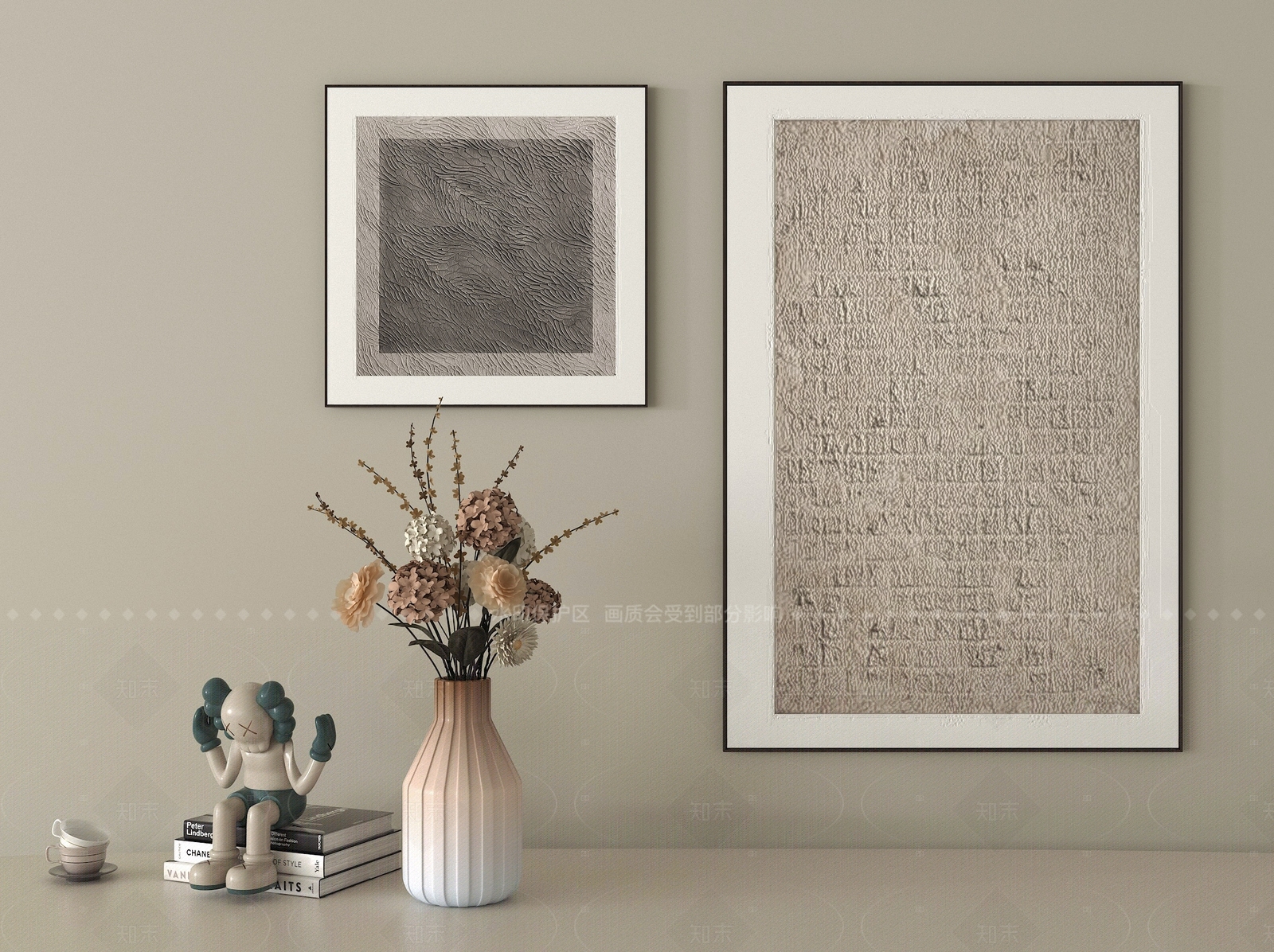 现代儿童挂画SU模型下载【ID:1205566140】