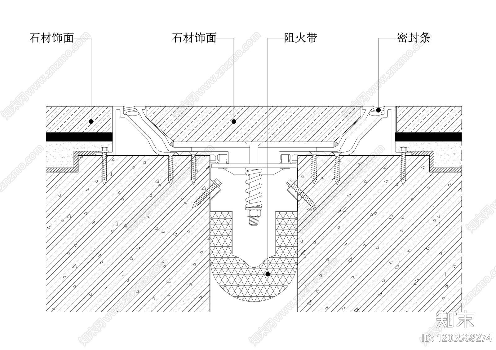 地面综合节点cad施工图下载【ID:1205568274】