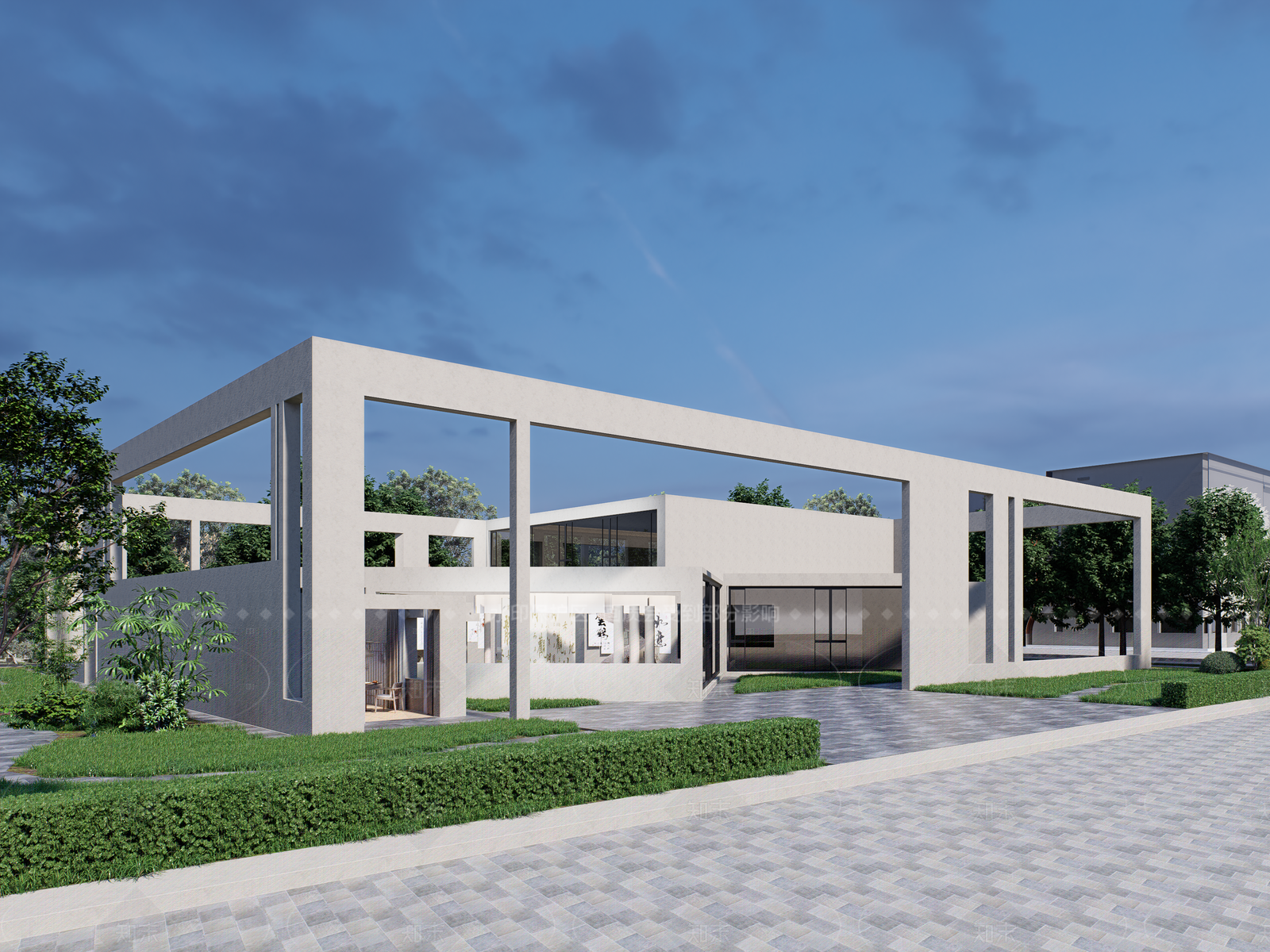 现代活动中心SU模型下载【ID:1205572879】