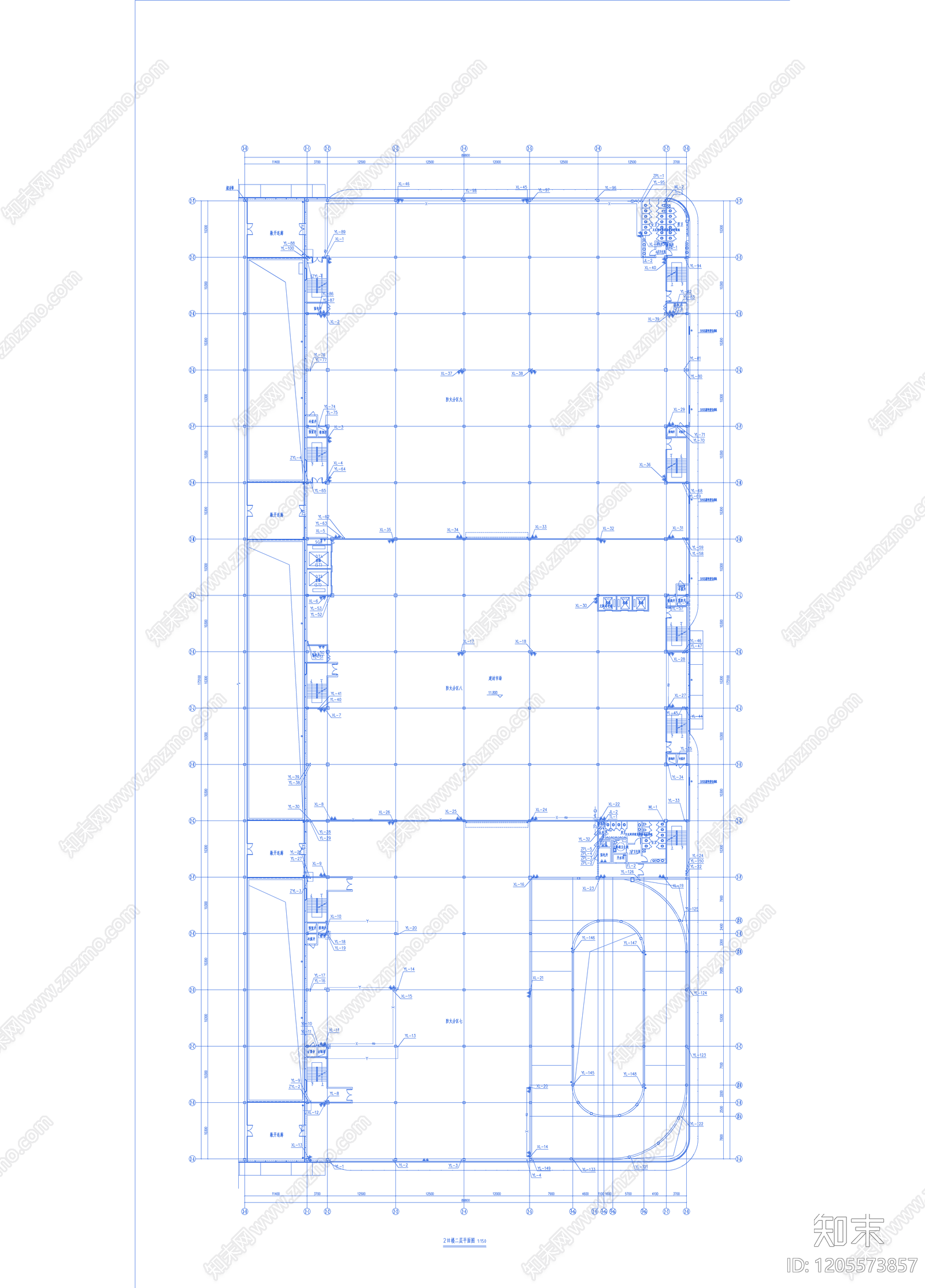 消防给水系统cad施工图下载【ID:1205573857】