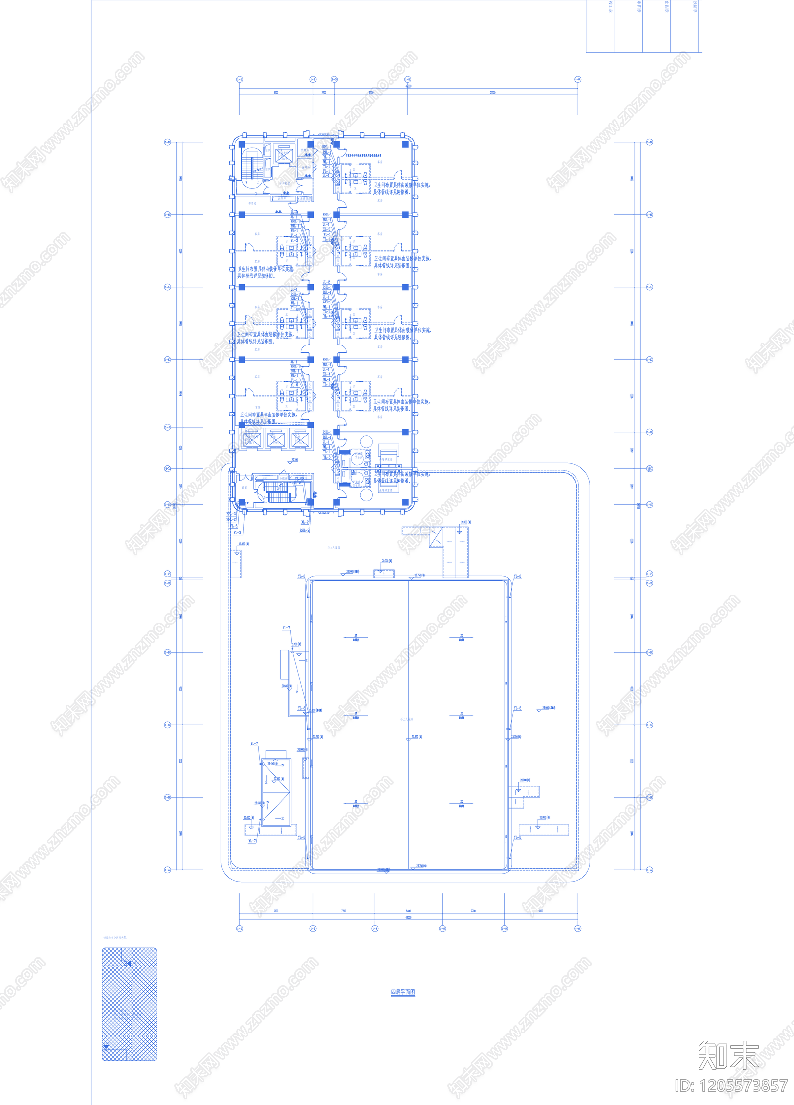 消防给水系统cad施工图下载【ID:1205573857】