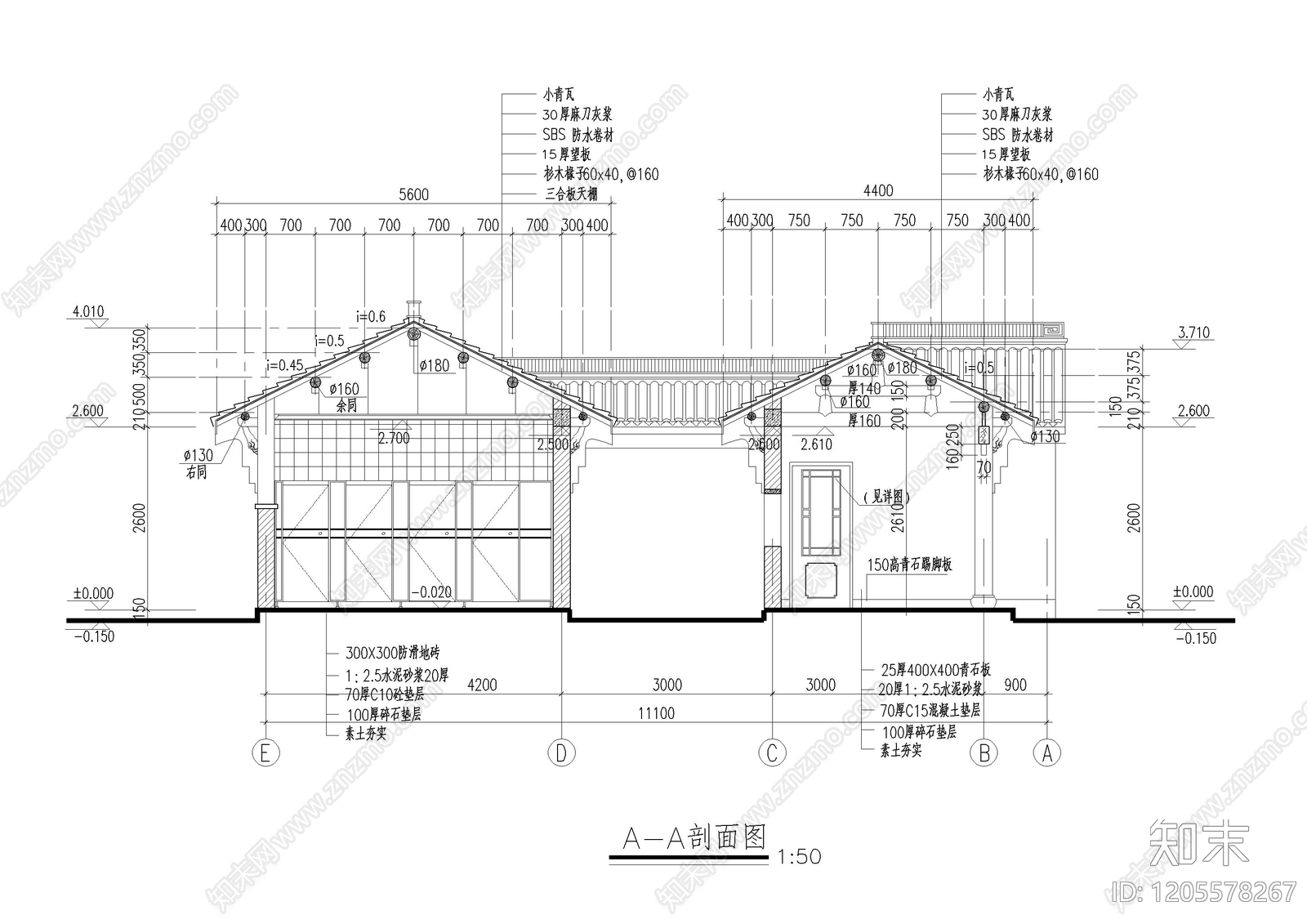 现代公厕cad施工图下载【ID:1205578267】