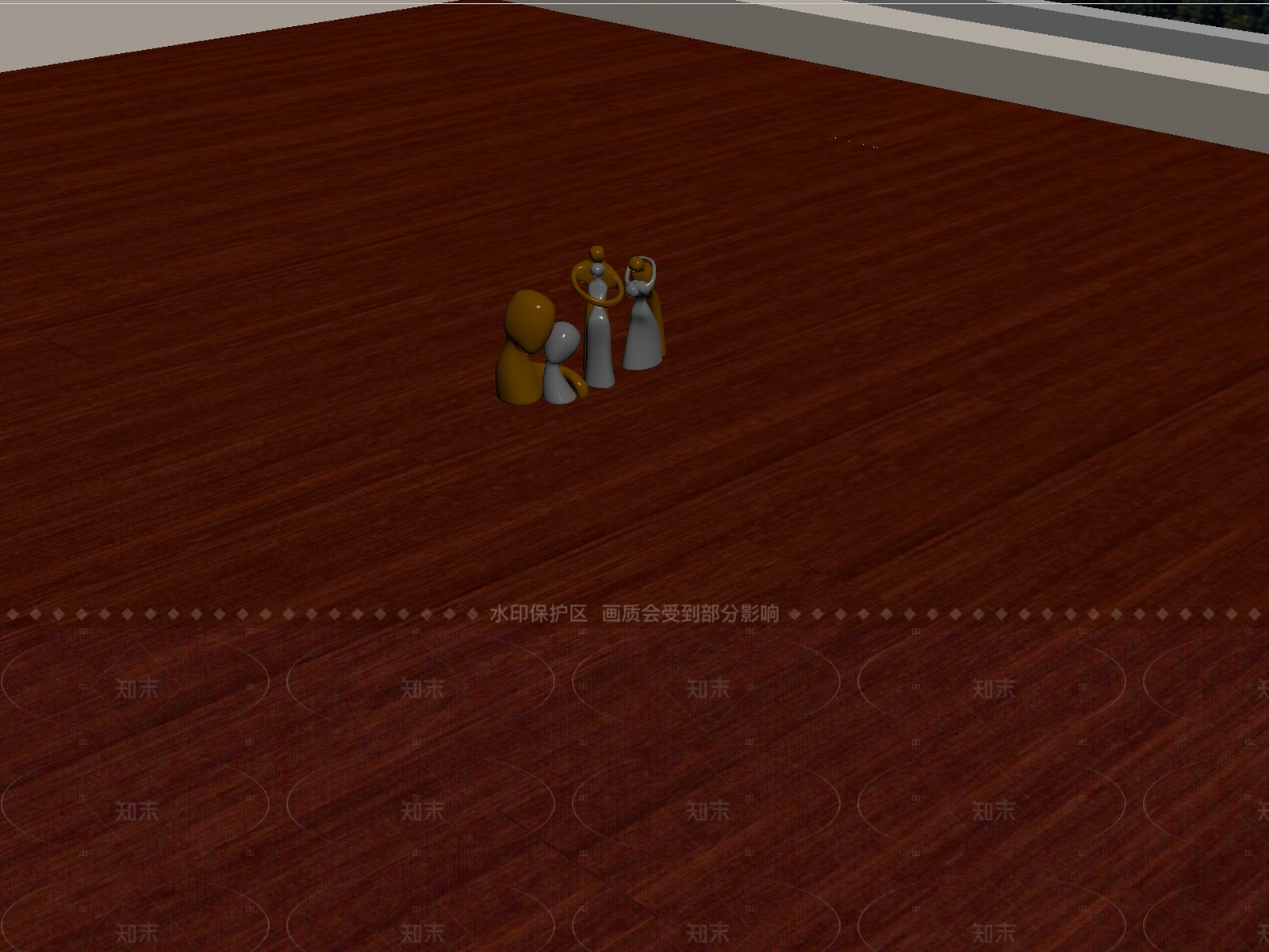 现代地板SU模型下载【ID:1205584424】