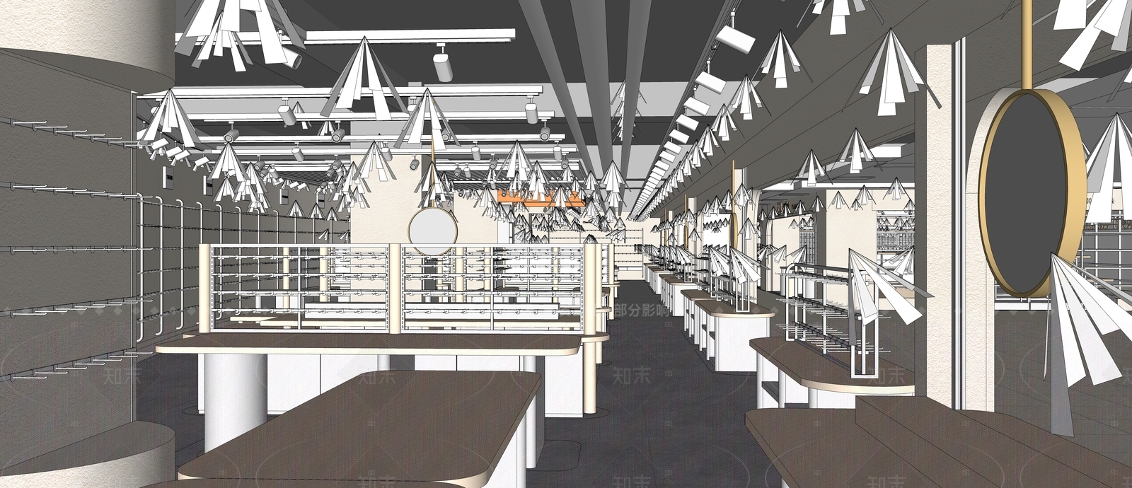 侘寂其他店铺SU模型下载【ID:1205586275】