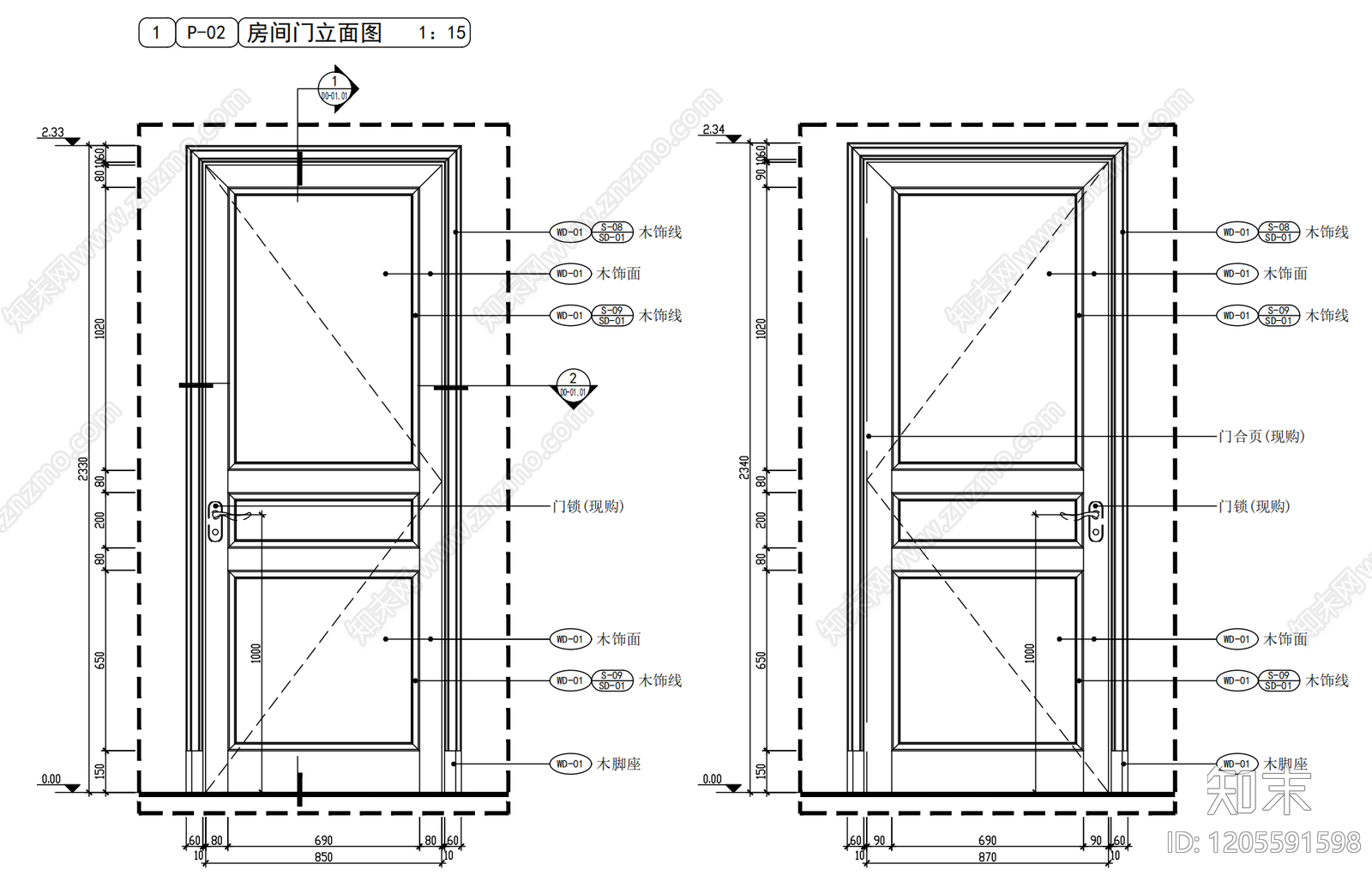内门系统施工图下载【ID:1205591598】