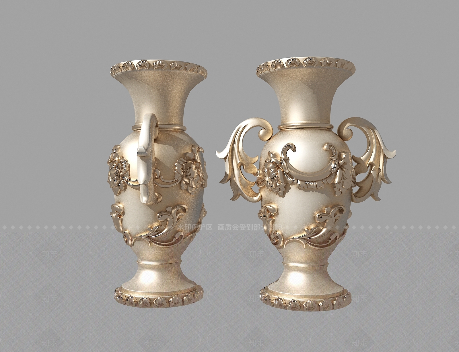 欧式花瓶SU模型下载【ID:1205591624】