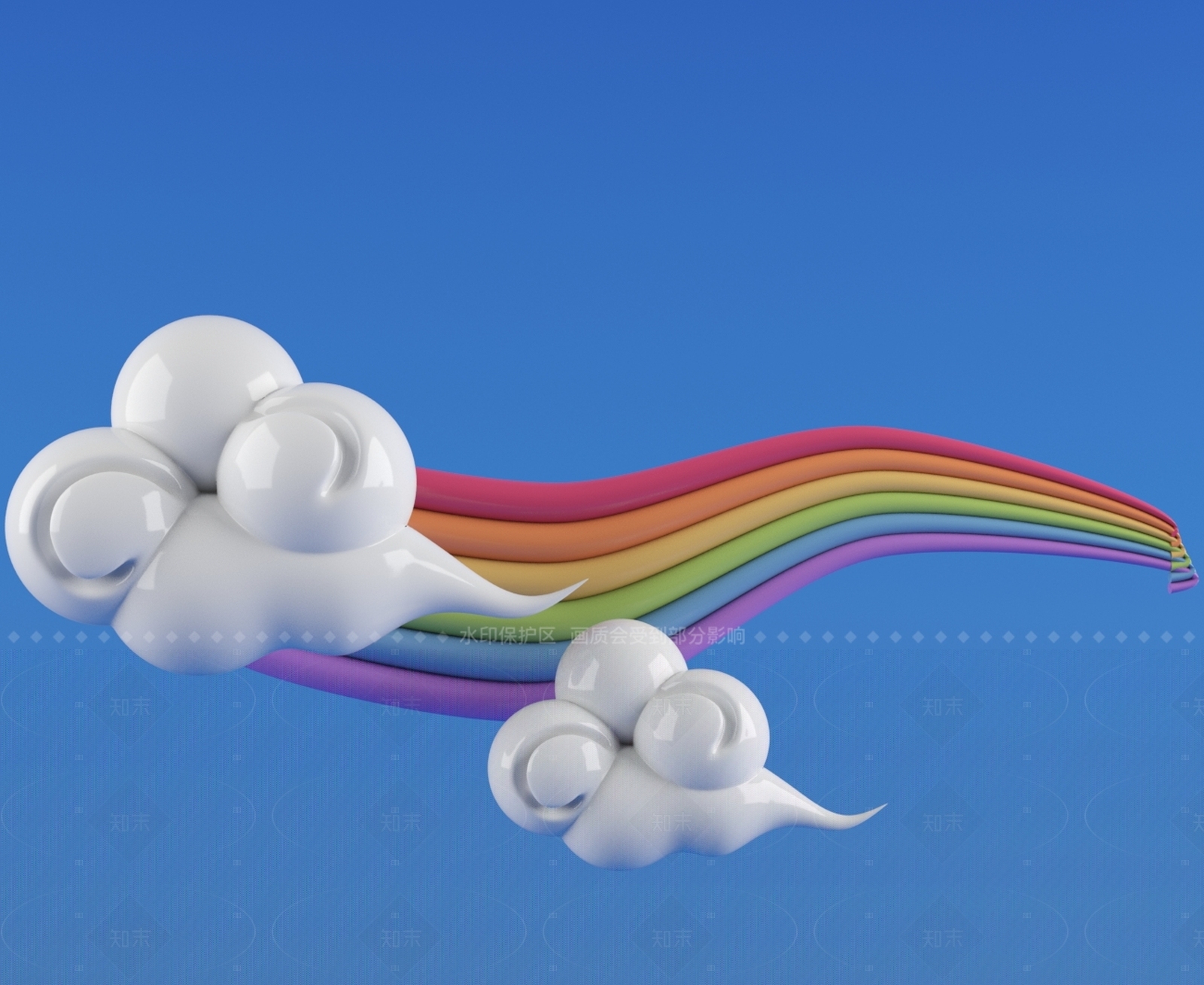 祥云3D模型下载【ID:1205591860】