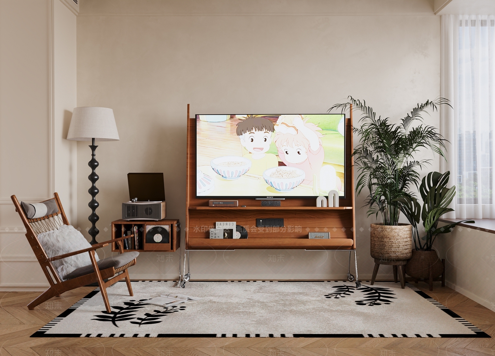 电视3D模型下载【ID:1205603612】
