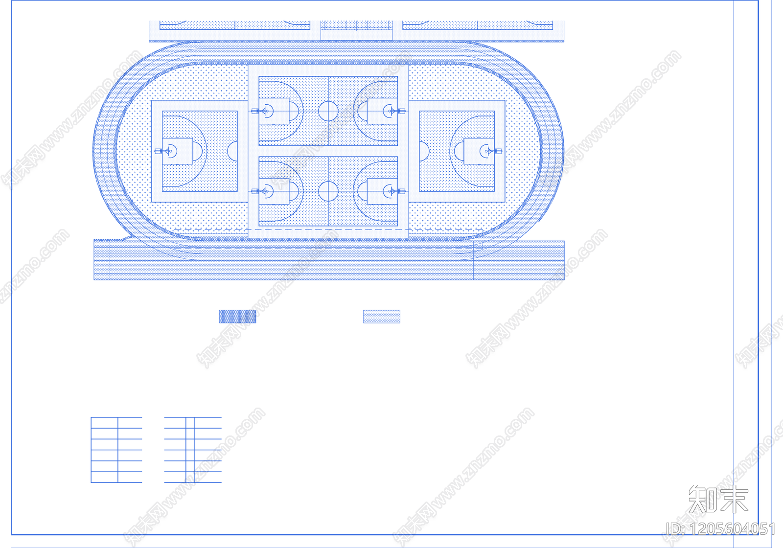 中学校园广场施工图下载【ID:1205604051】