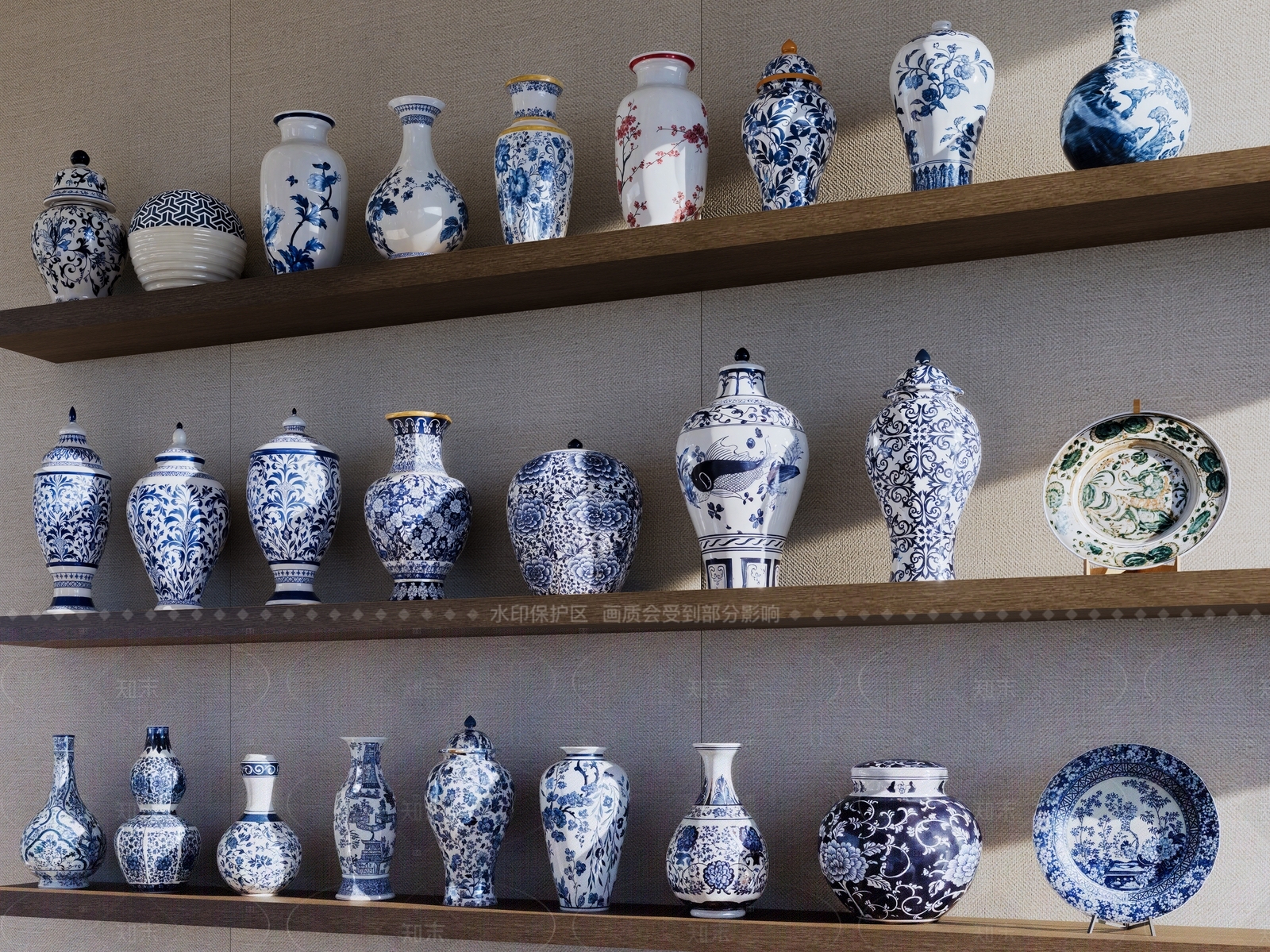 中式罐子SU模型下载【ID:1205605648】