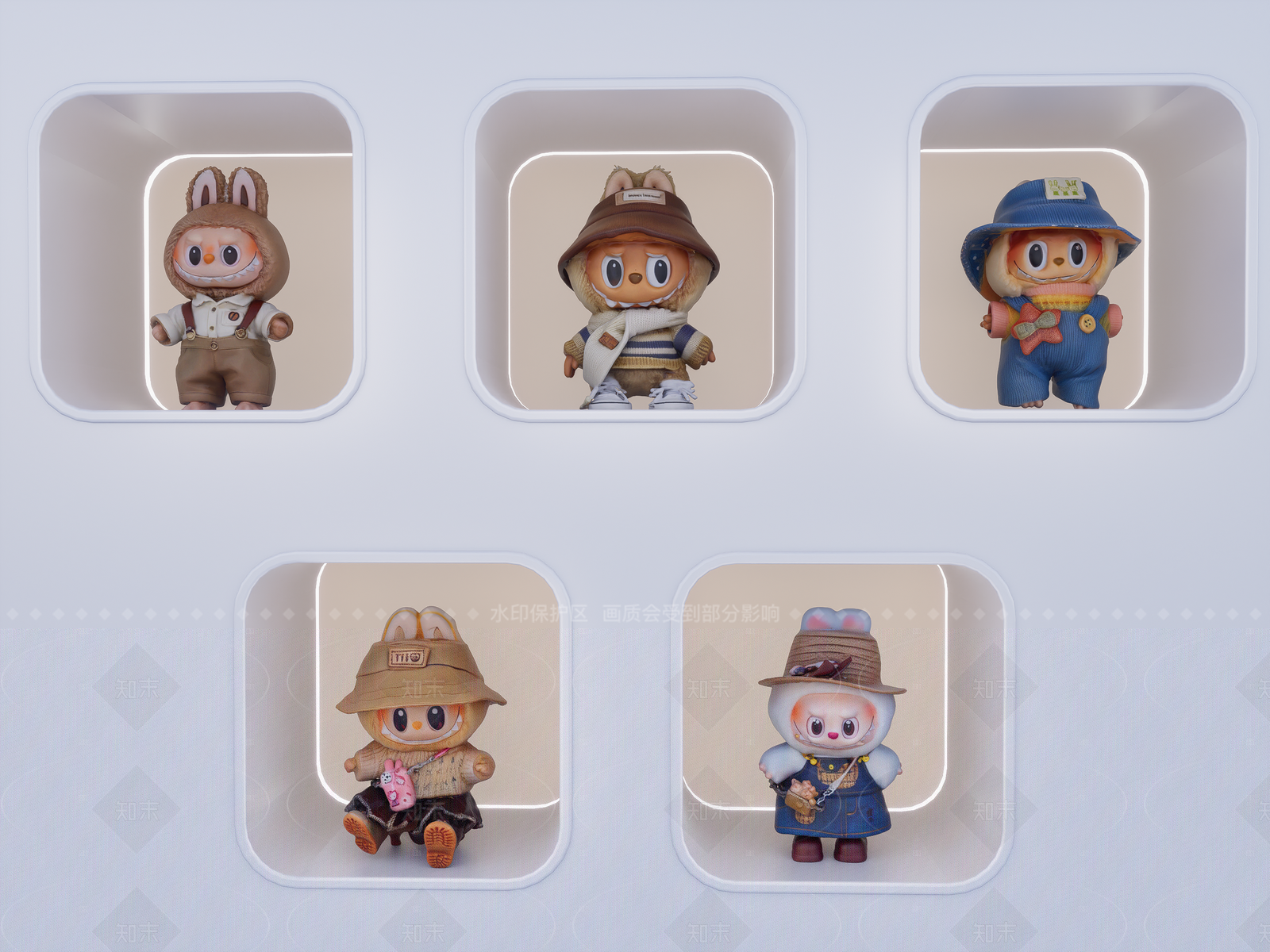 玩具SU模型下载【ID:1205606776】