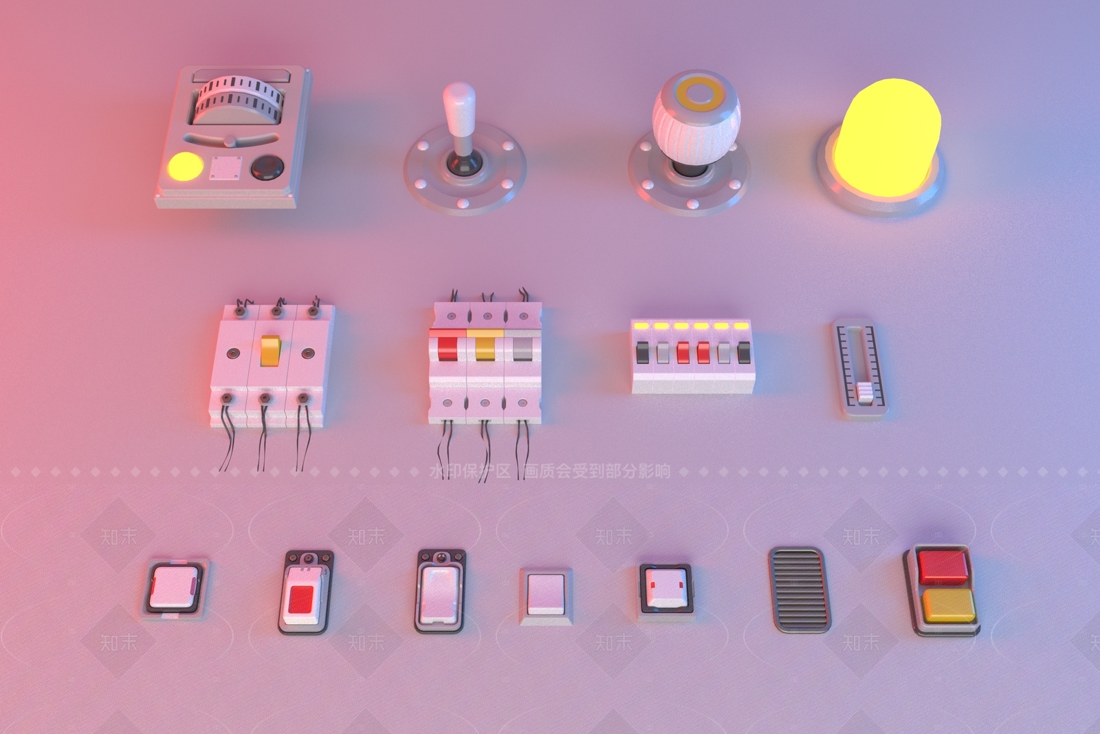 现代其他五金件3D模型下载【ID:1205614486】