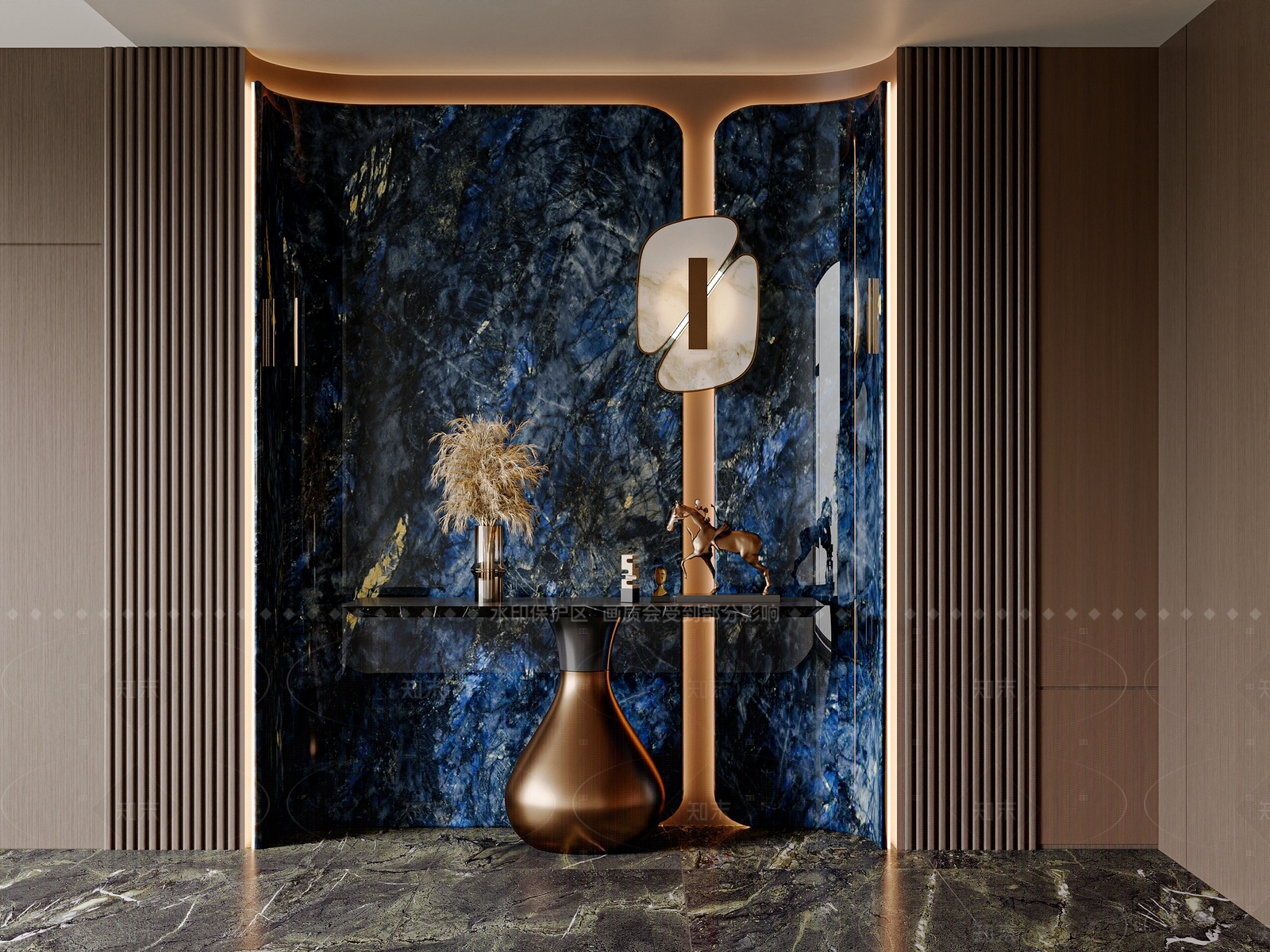 现代意式玄关3D模型下载【ID:1205615004】