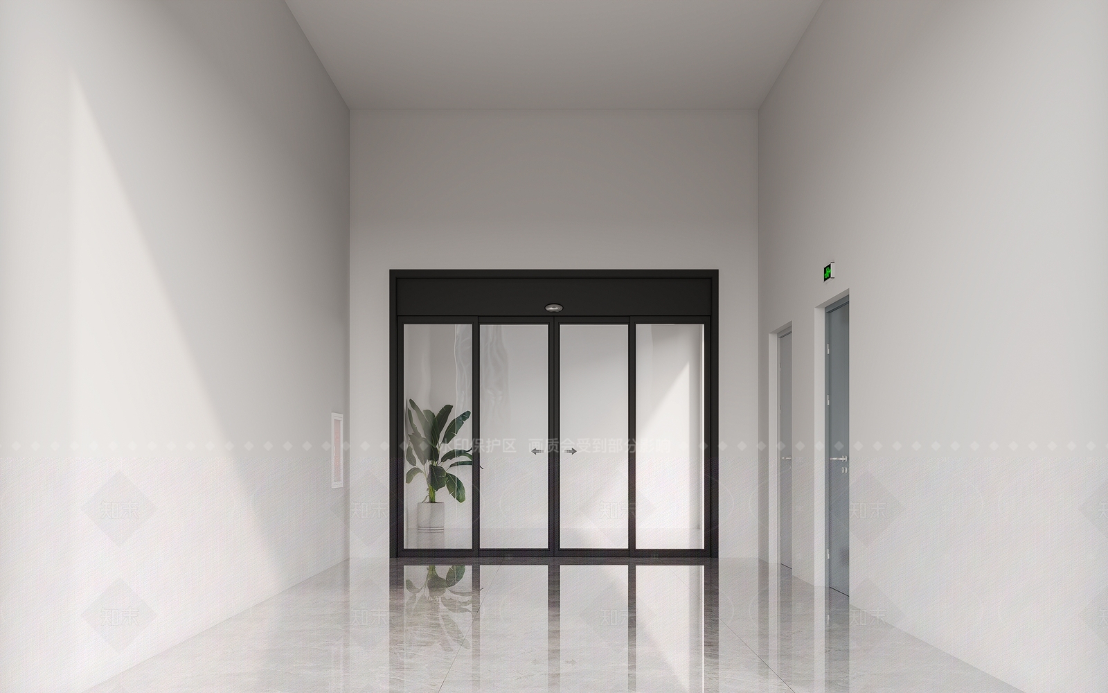 现代双开门3D模型下载【ID:1205617426】