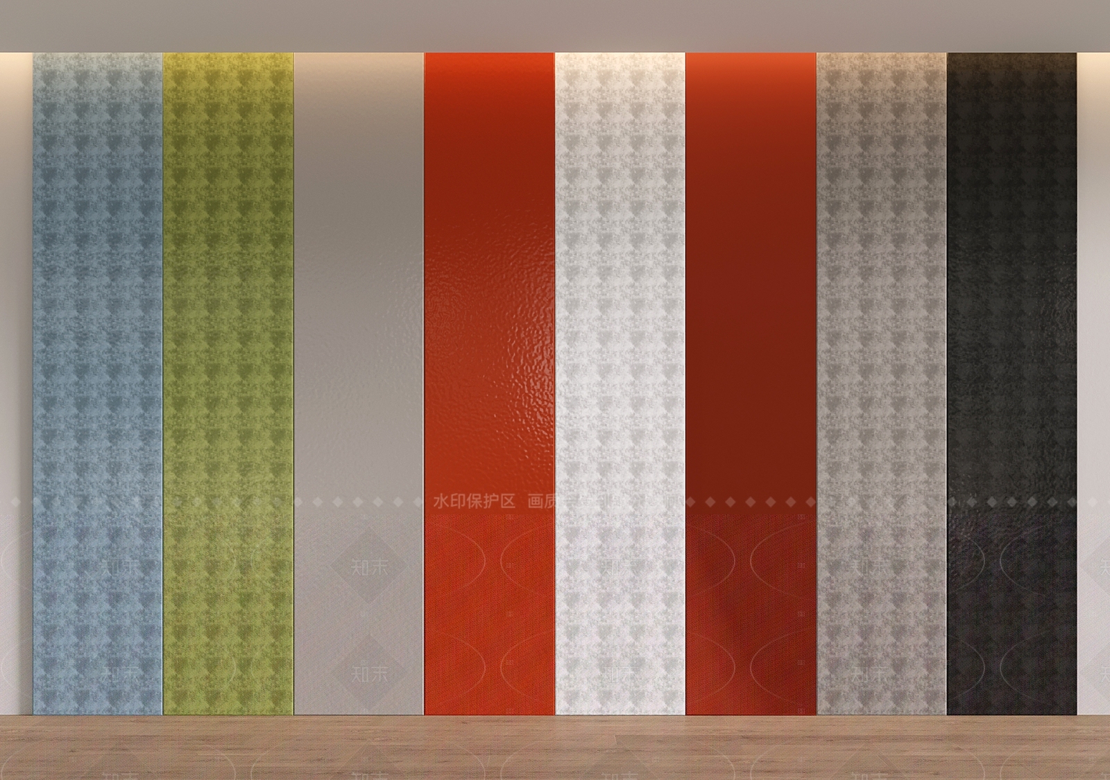 现代护墙板3D模型下载【ID:1205626322】