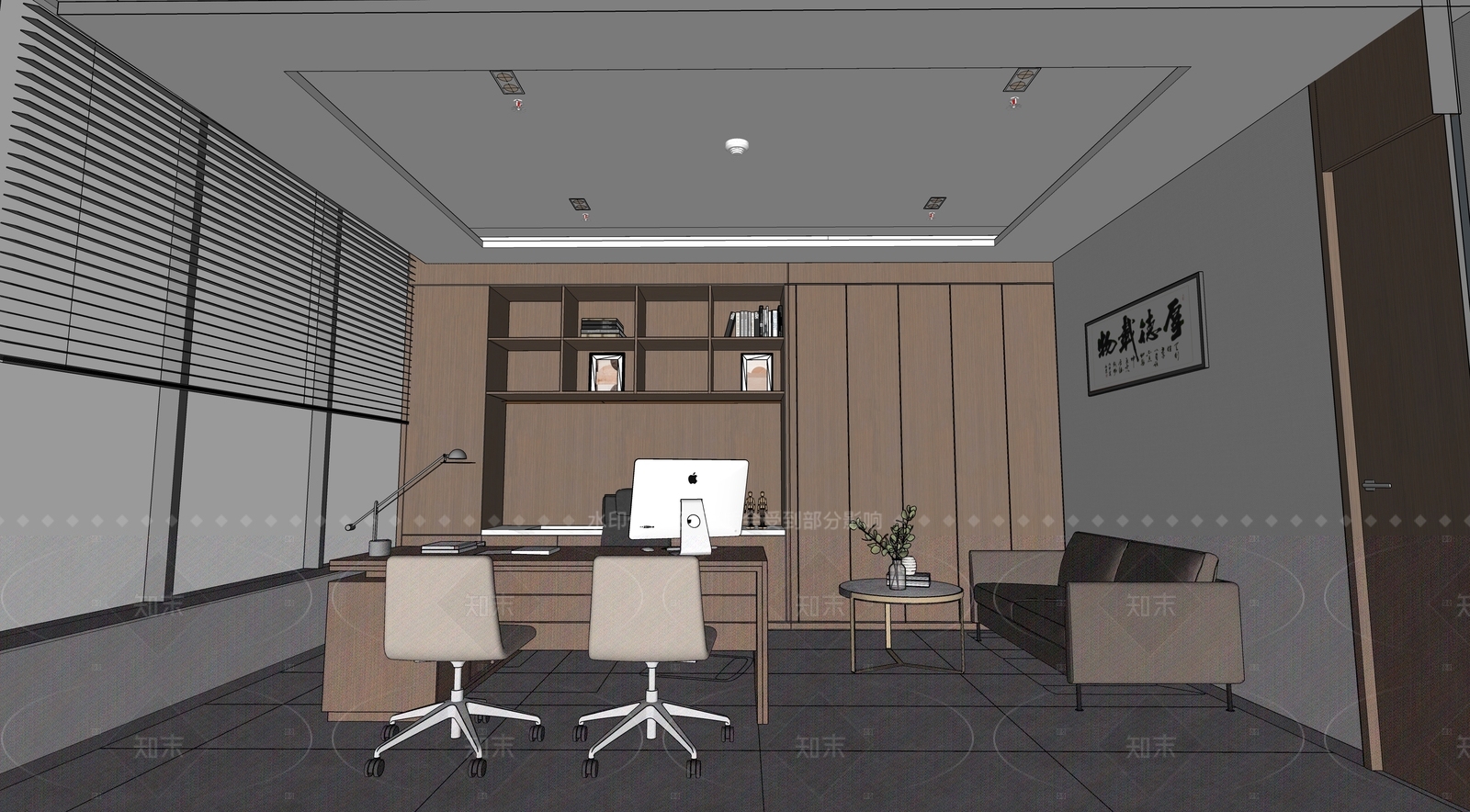 现代医院SU模型下载【ID:1205632550】