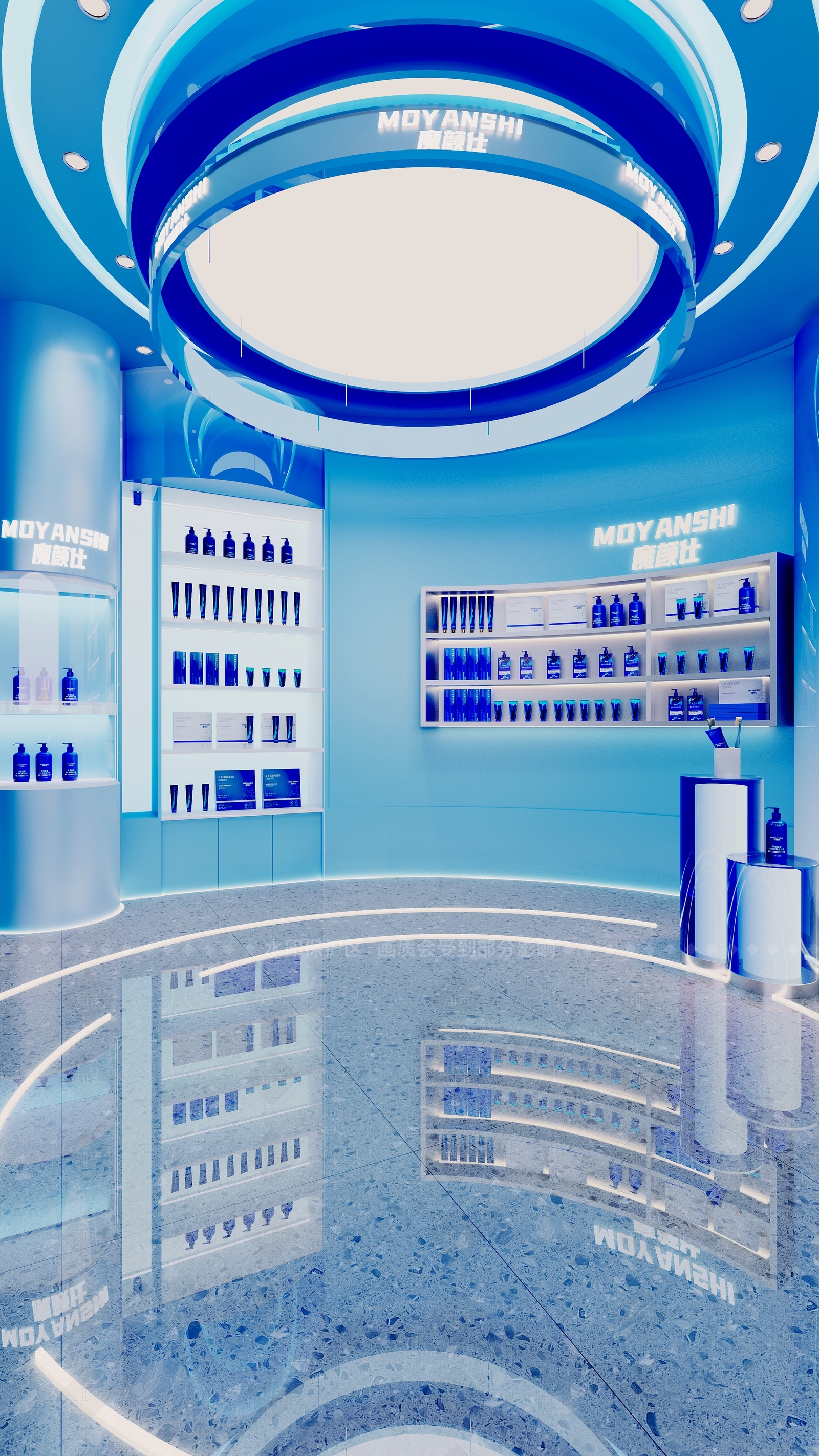 现代简约其他产品展厅3D模型下载【ID:1205635543】