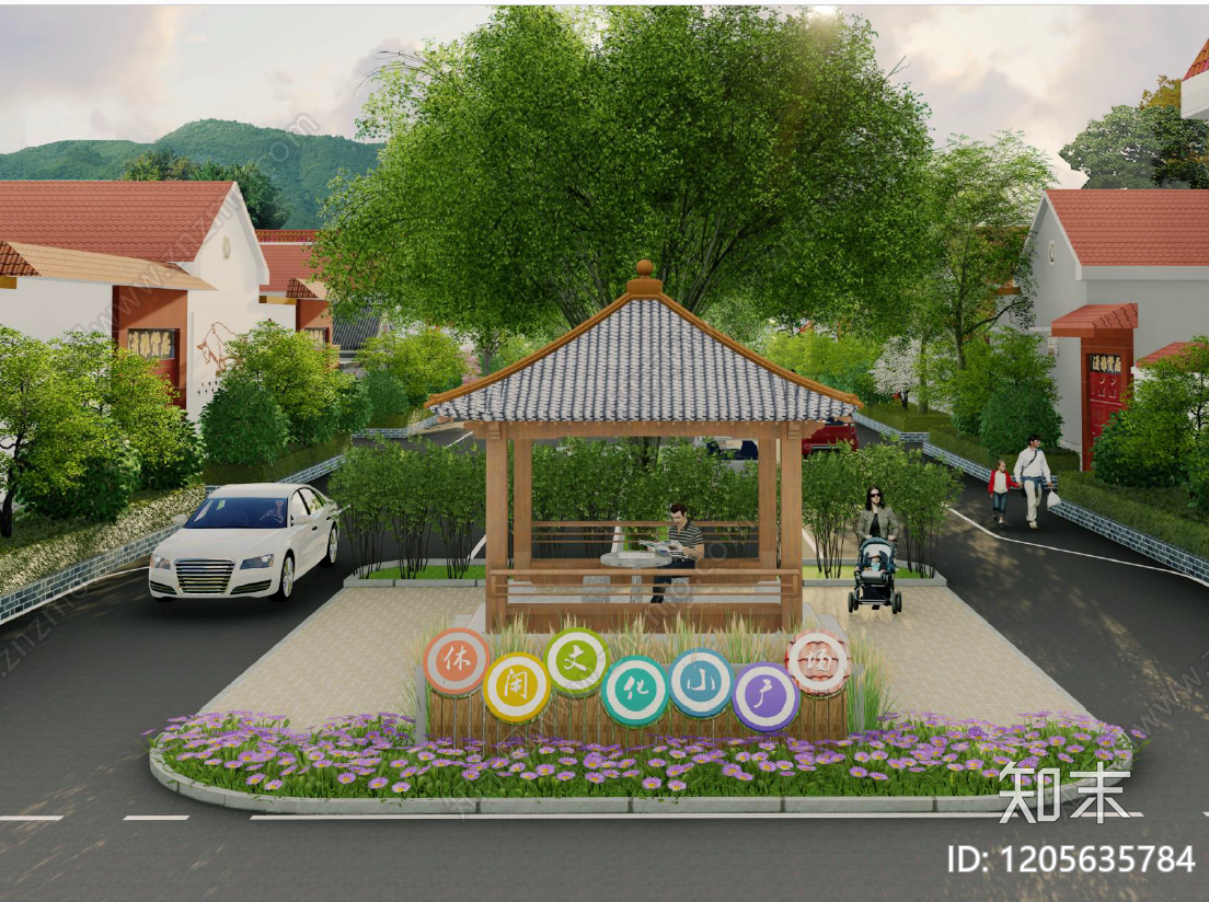 其他乡村景观施工图下载【ID:1205635784】