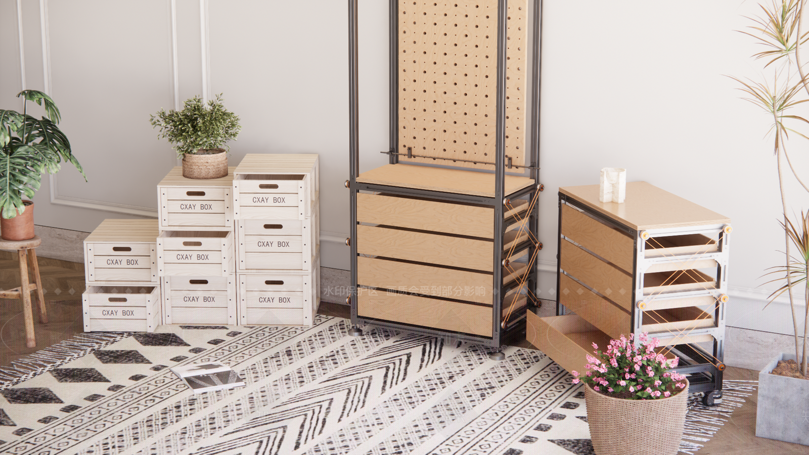 现代其他公共空间SU模型下载【ID:1205644193】