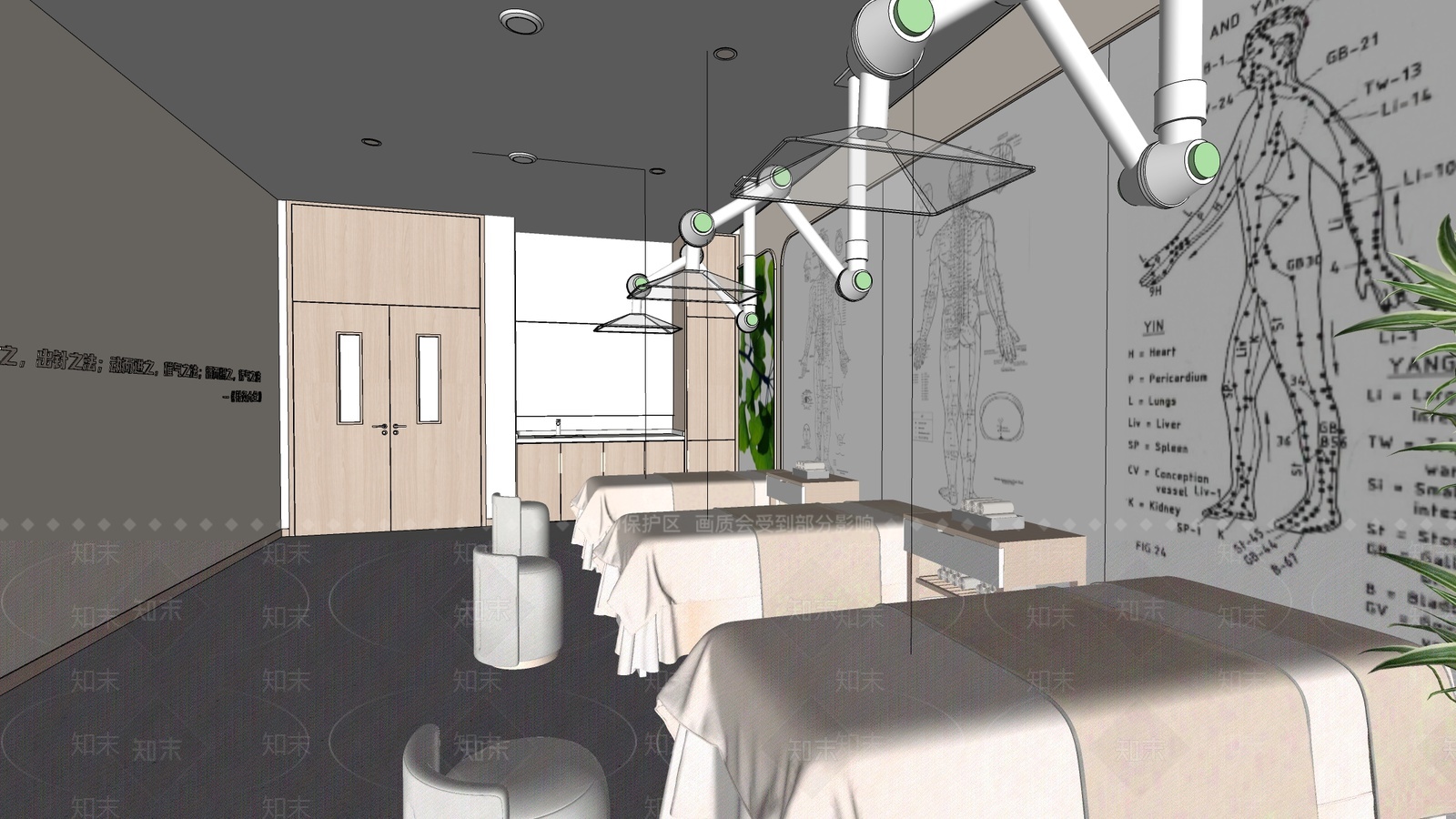 现代其他床具SU模型下载【ID:1205646015】