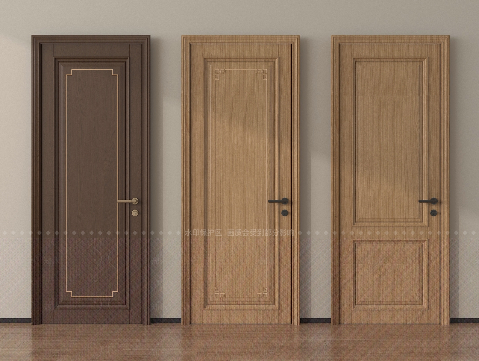 中式单开门SU模型下载【ID:1205648277】