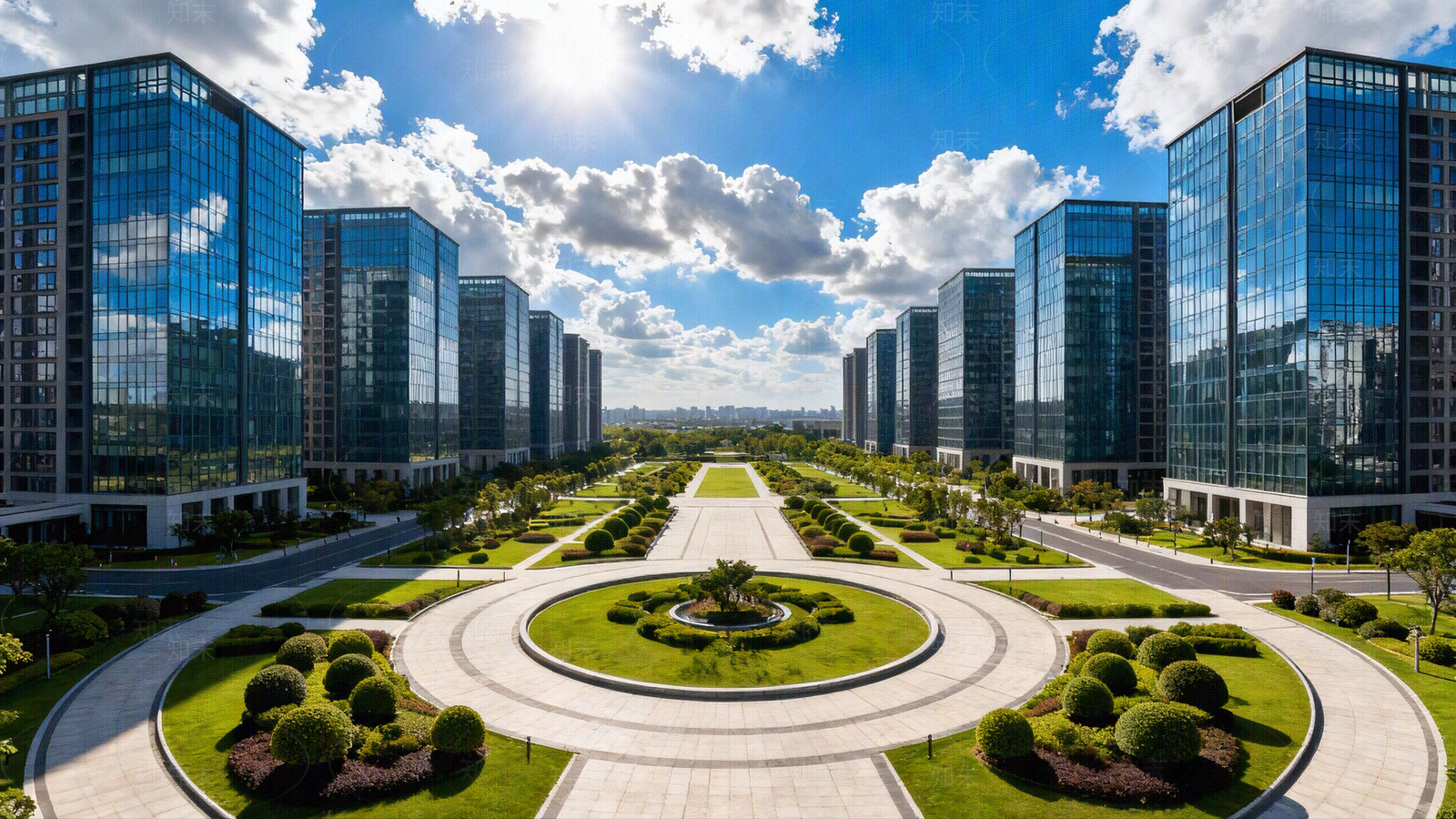 现代小区HDR贴图下载【ID:1205648391】