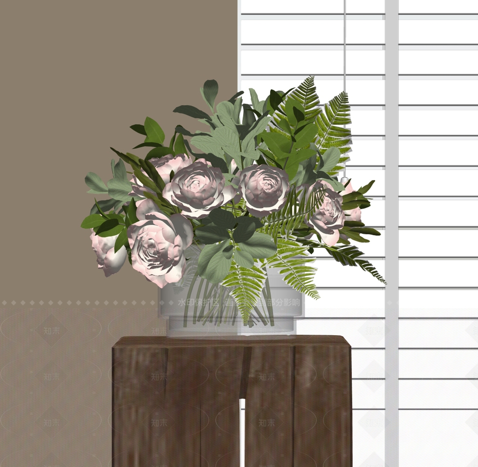 现代花瓶SU模型下载【ID:1205659837】