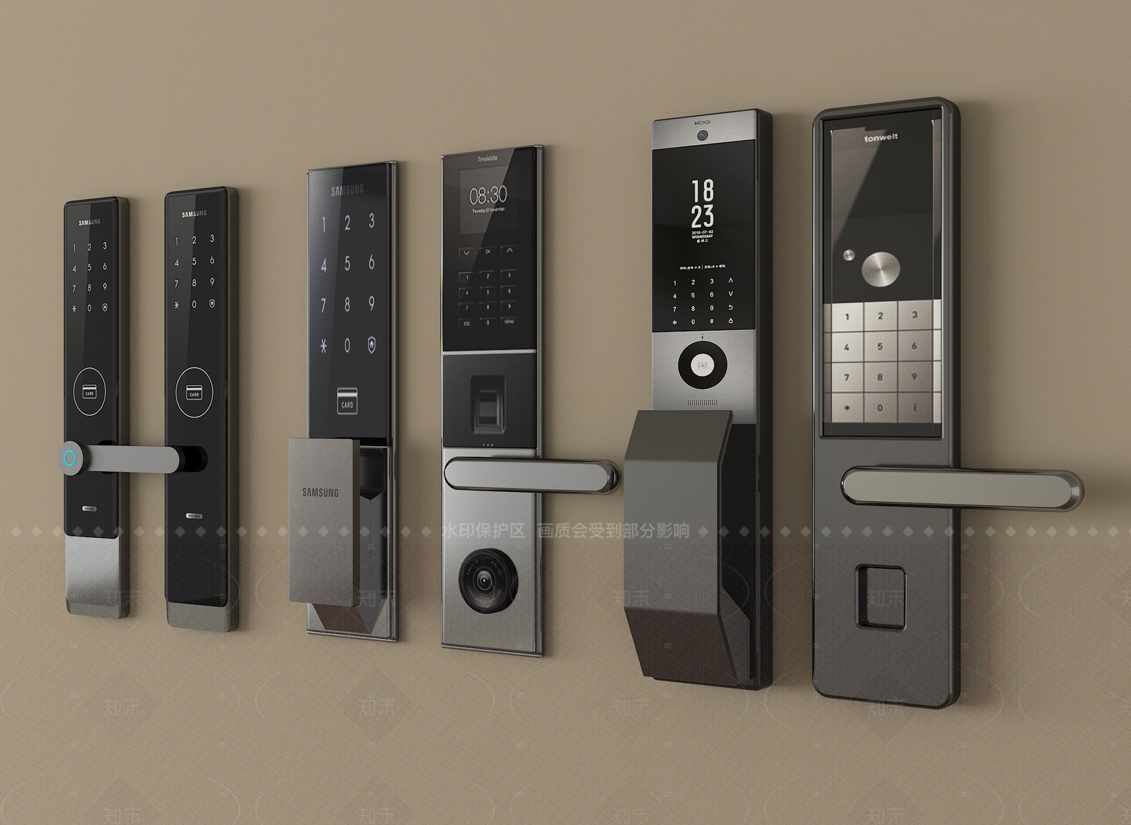 锁SU模型下载【ID:1205667902】