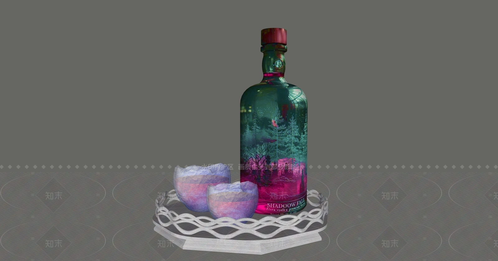 酒具SU模型下载【ID:1205670308】