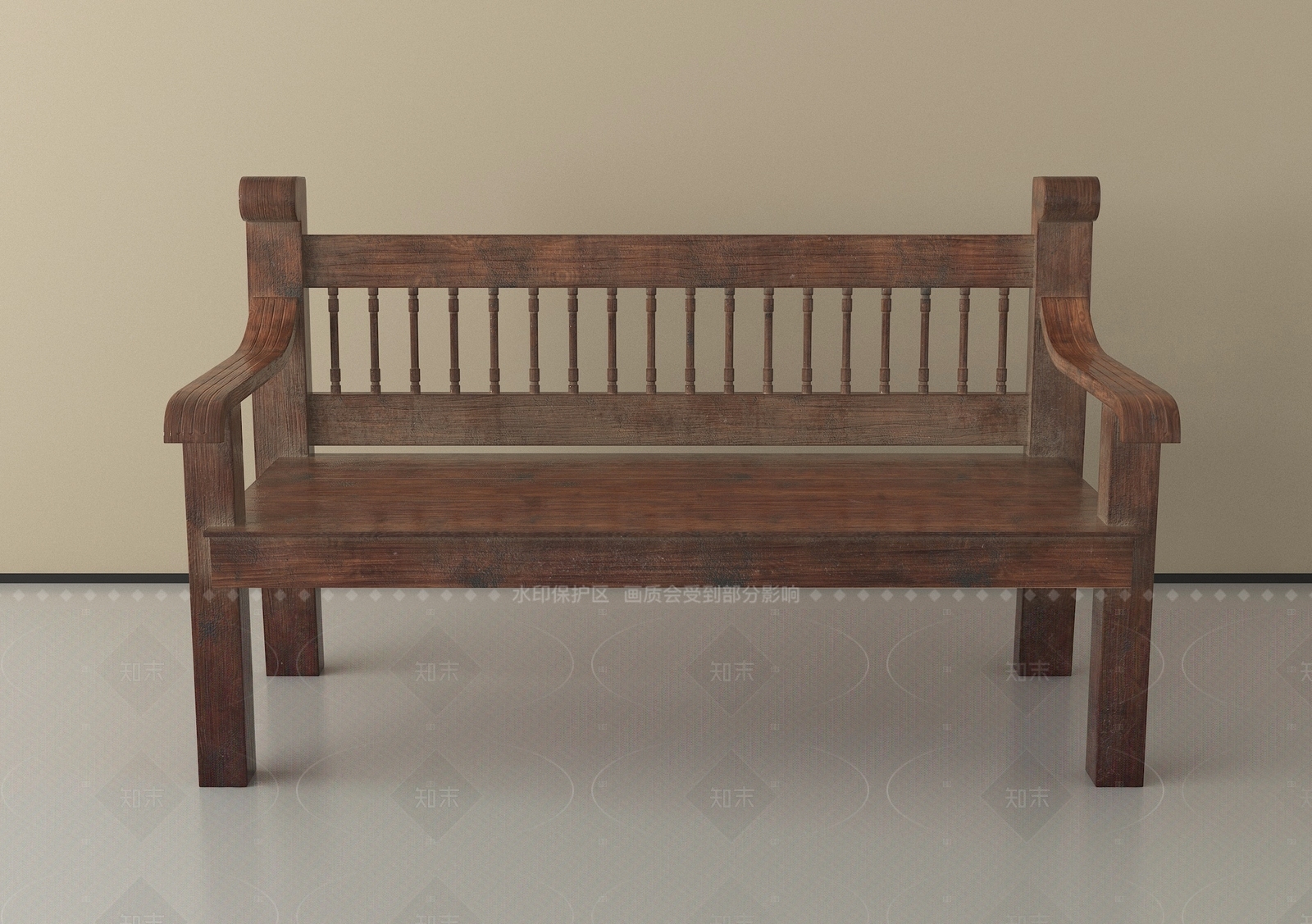 中式其他椅子3D模型下载【ID:1205674201】