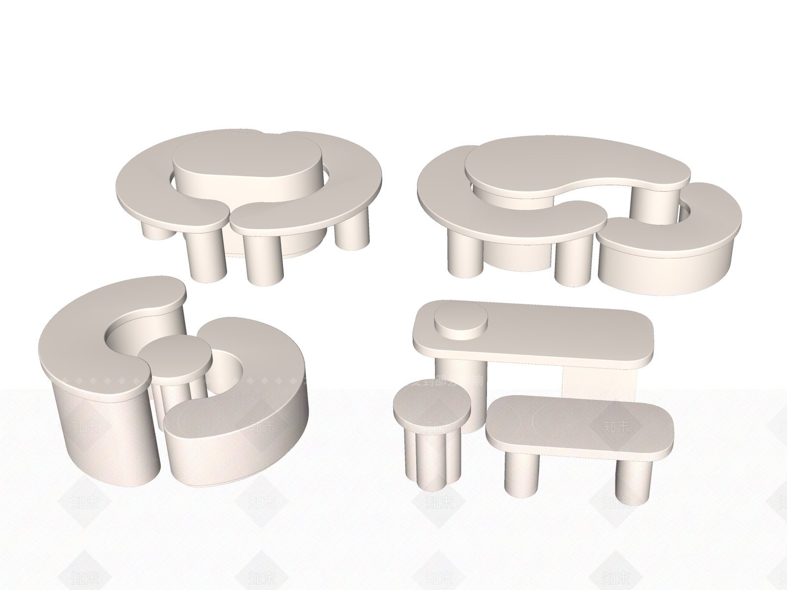 展示台SU模型下载【ID:1205692912】