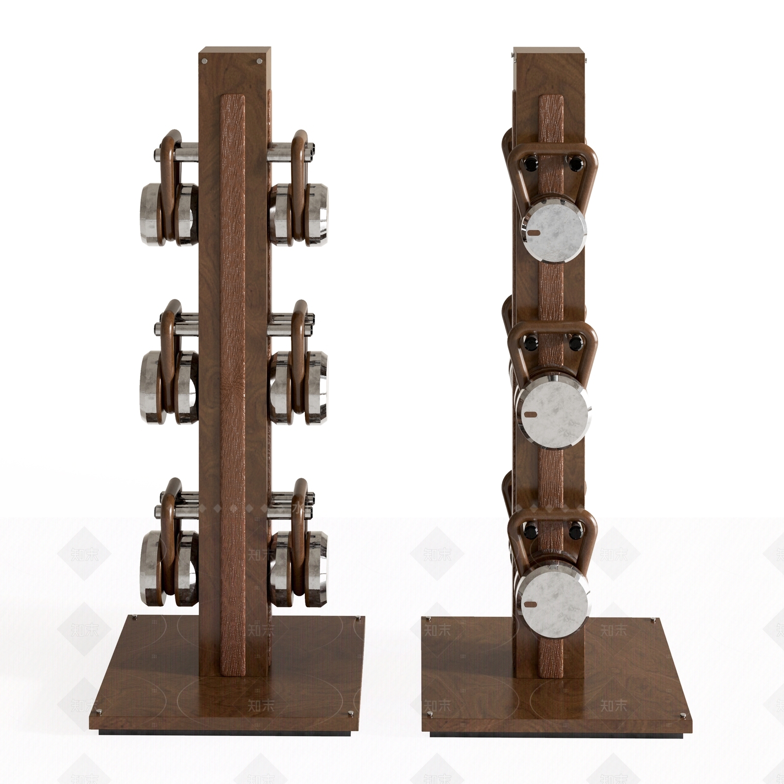 现代轻奢健身器材3D模型下载【ID:1205695043】