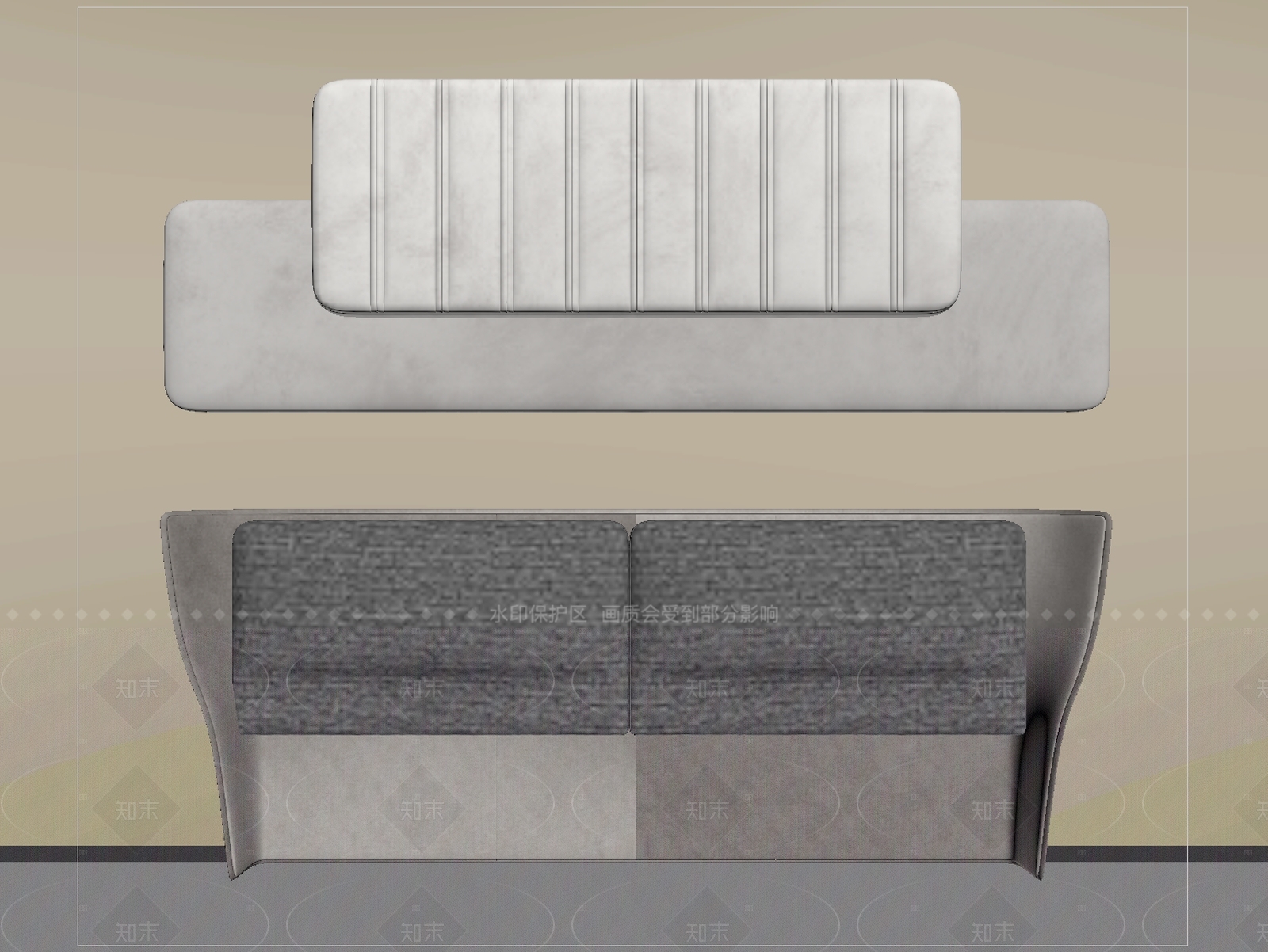 现代其他床具SU模型下载【ID:1205698110】