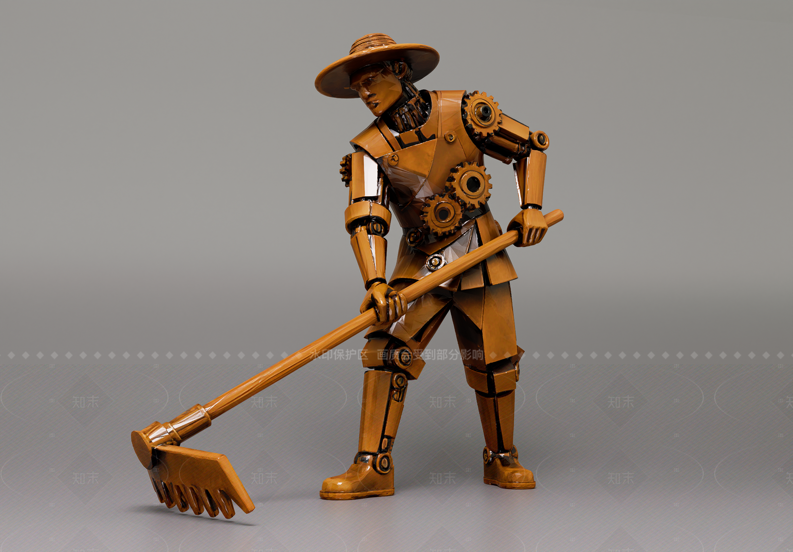 现代雕塑SU模型下载【ID:1205813592】