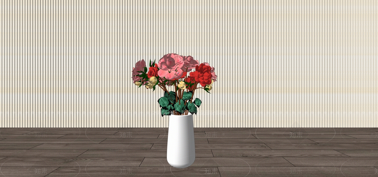 现代花瓶SU模型下载【ID:1205709898】