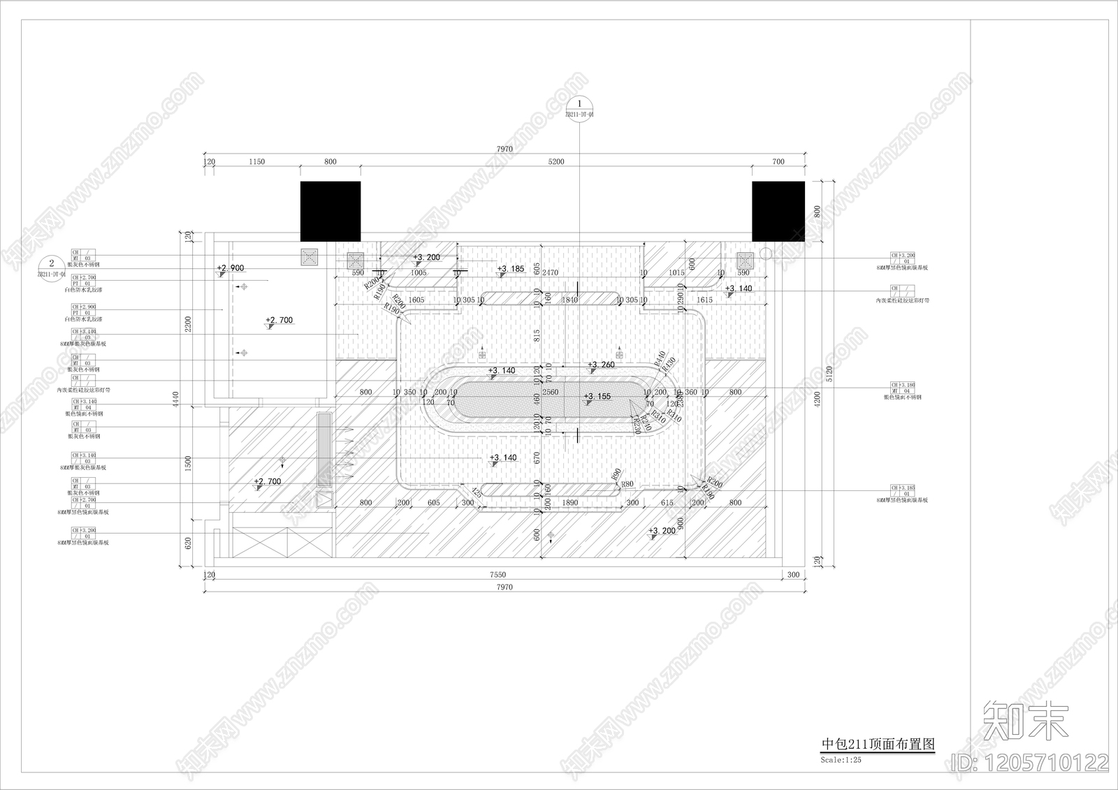 现代KTVcad施工图下载【ID:1205710122】