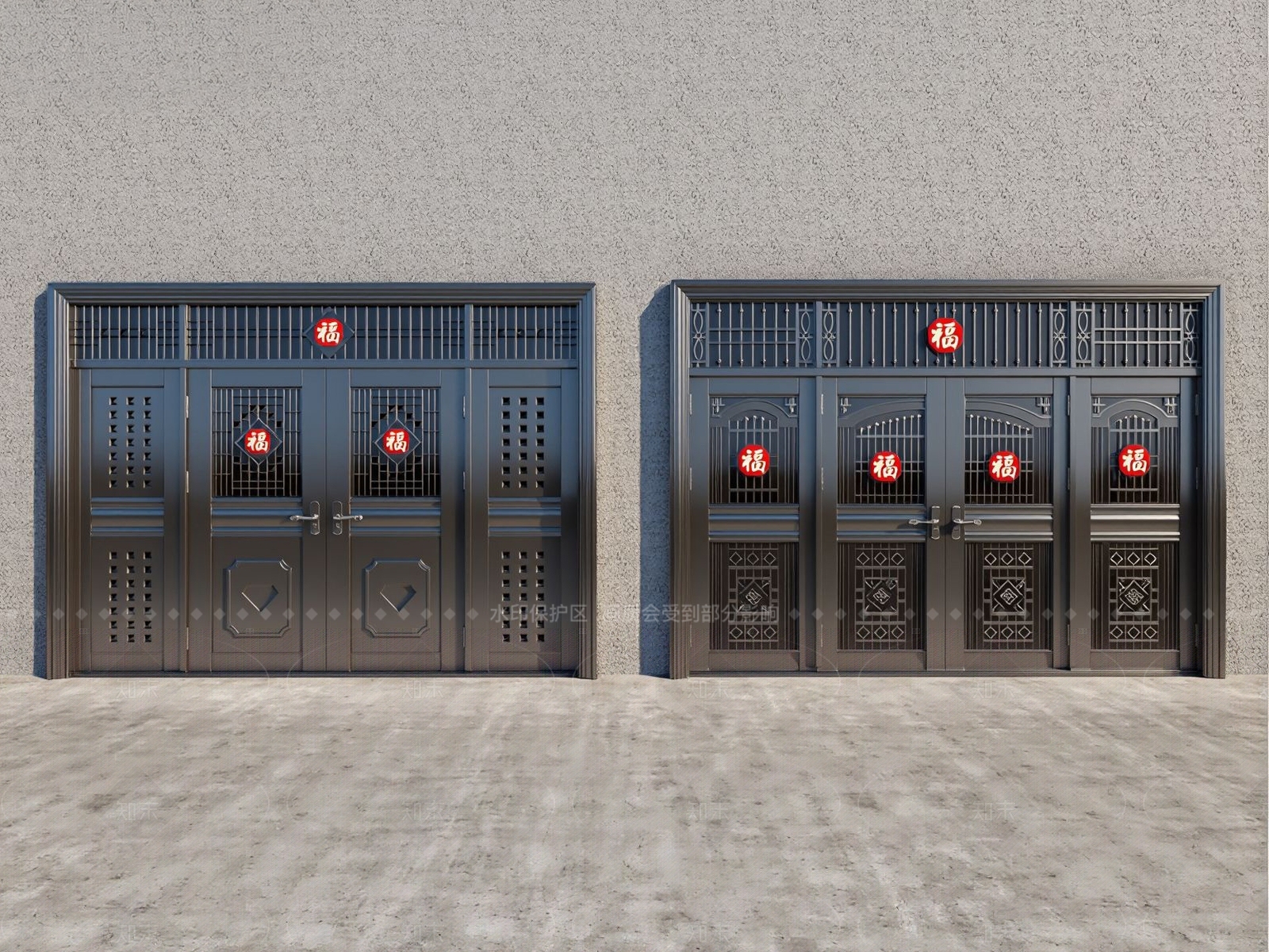 现代双开门SU模型下载【ID:1205715885】