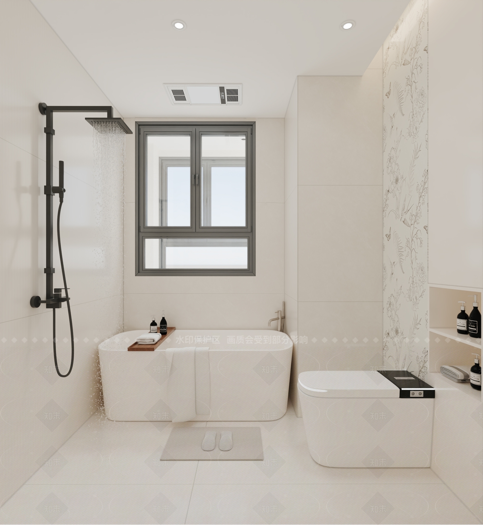 法式卫生间3D模型下载【ID:1205719527】