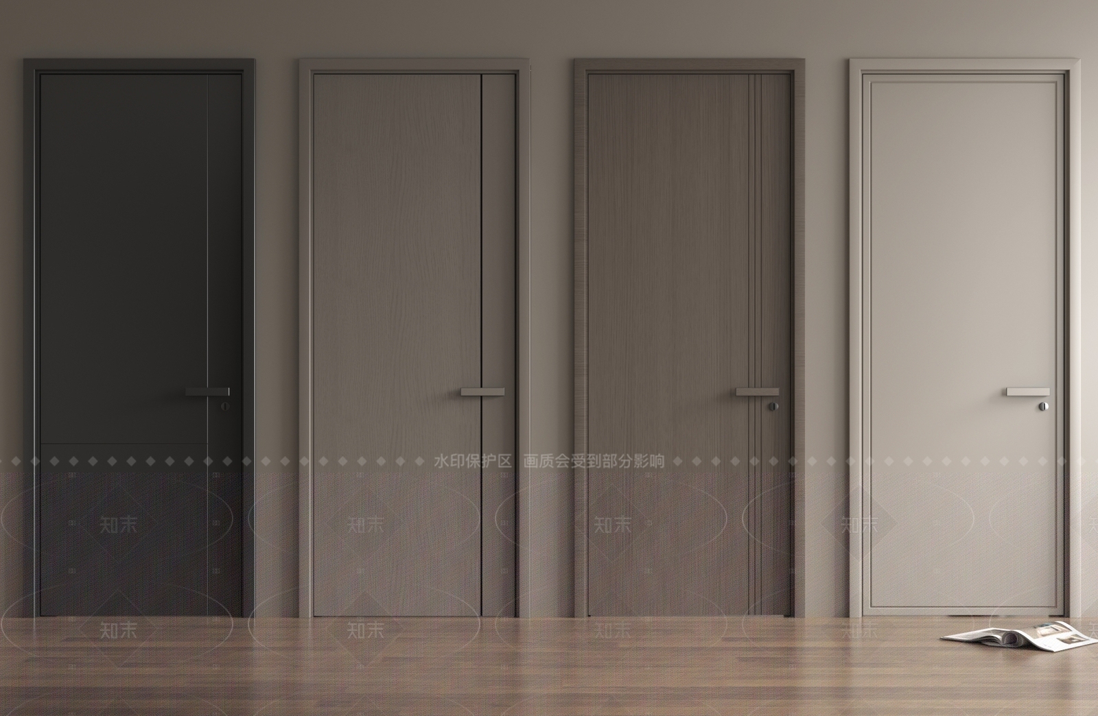 现代单开门SU模型下载【ID:1205720699】