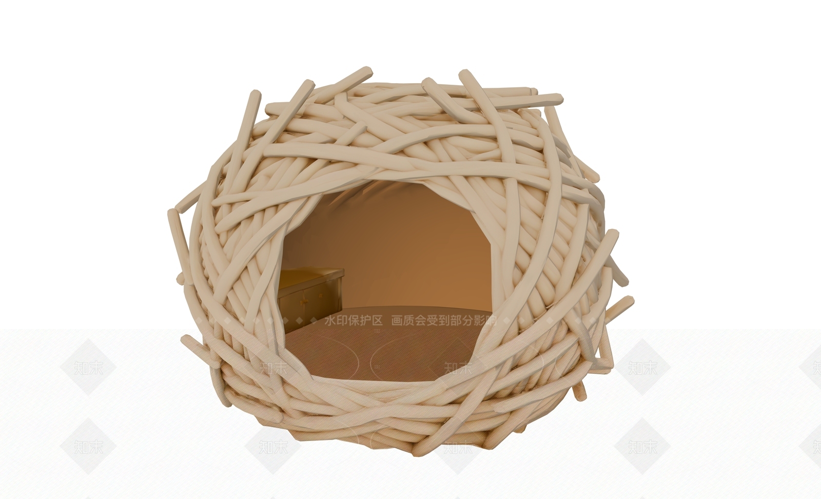 现代艺术装置SU模型下载【ID:1205740359】