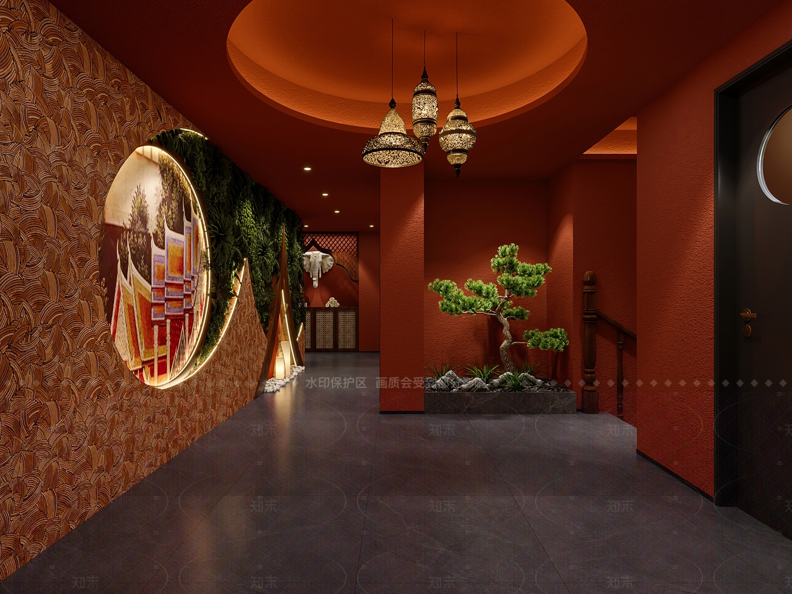 禅意美容院3D模型下载【ID:1205786602】