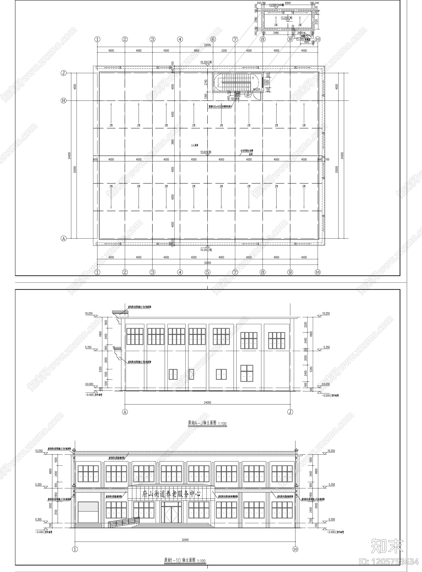 现代整体办公空间cad施工图下载【ID:1205753634】