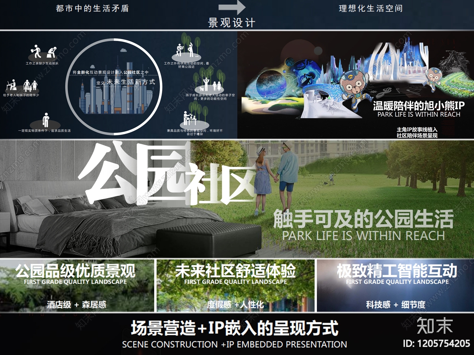 现代居住区规划下载【ID:1205754205】