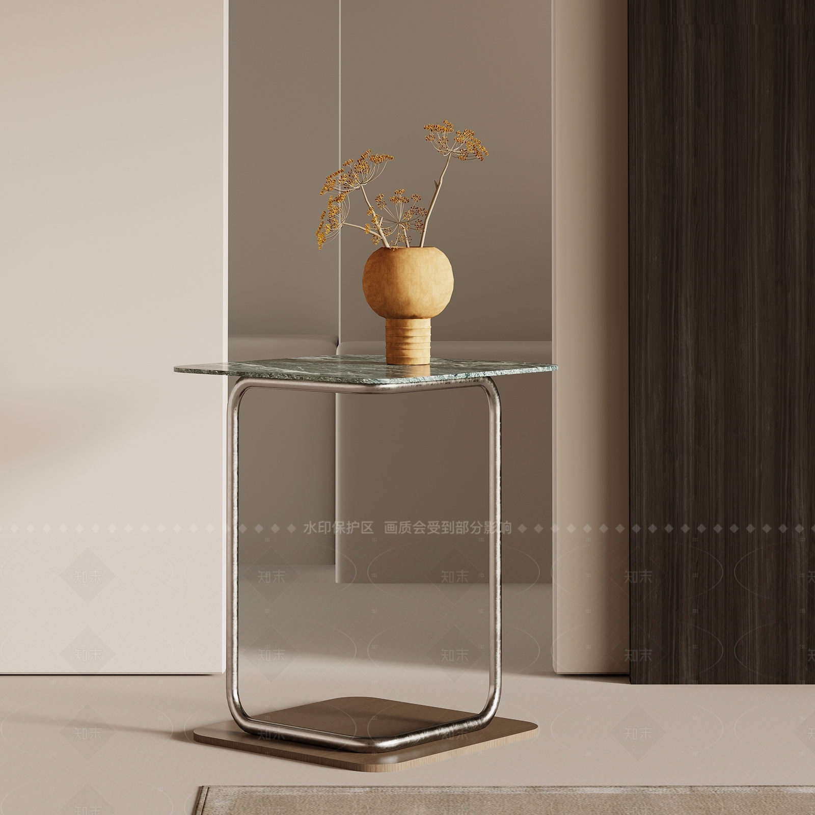 现代意式边几3D模型下载【ID:1205767217】