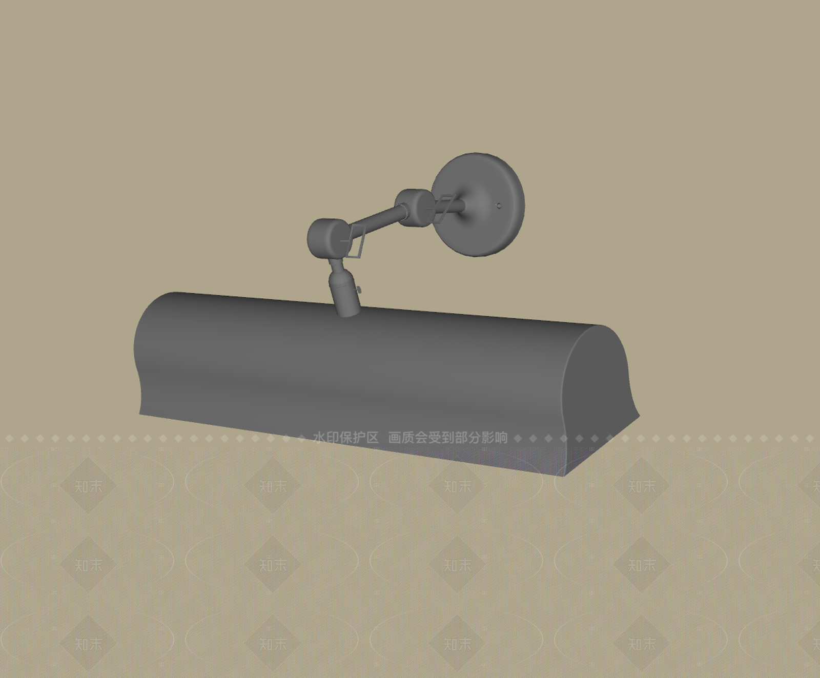 现代壁灯SU模型下载【ID:1205767874】