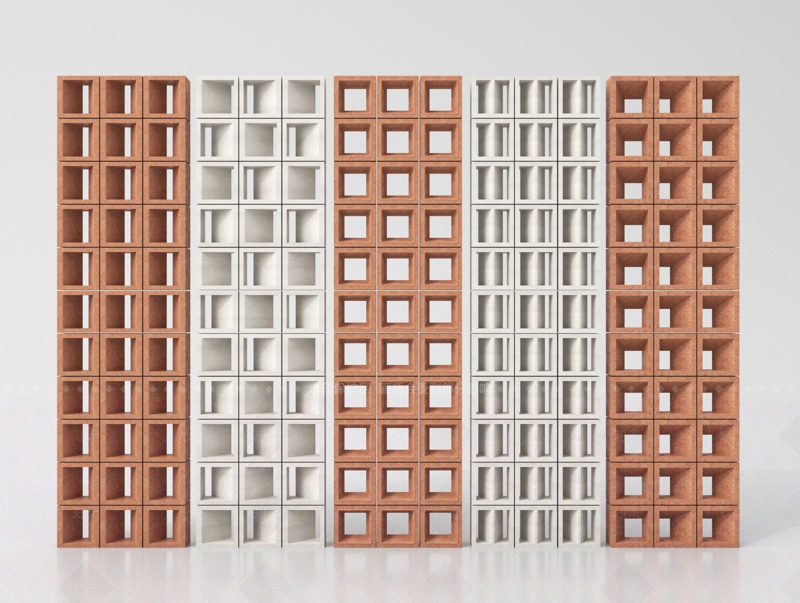 新中式隔断SU模型下载【ID:1205768846】