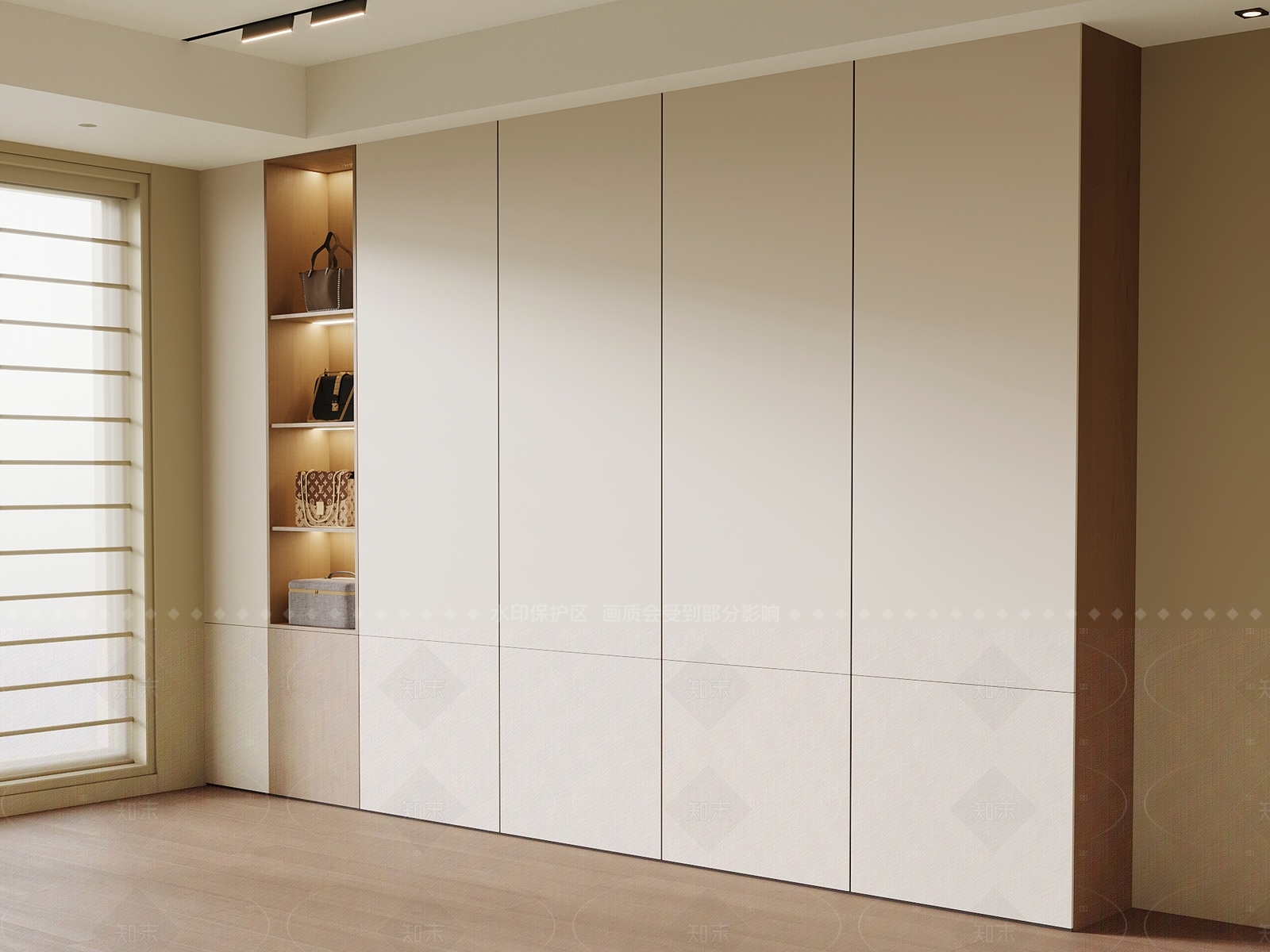 中古衣柜3D模型下载【ID:1205770310】