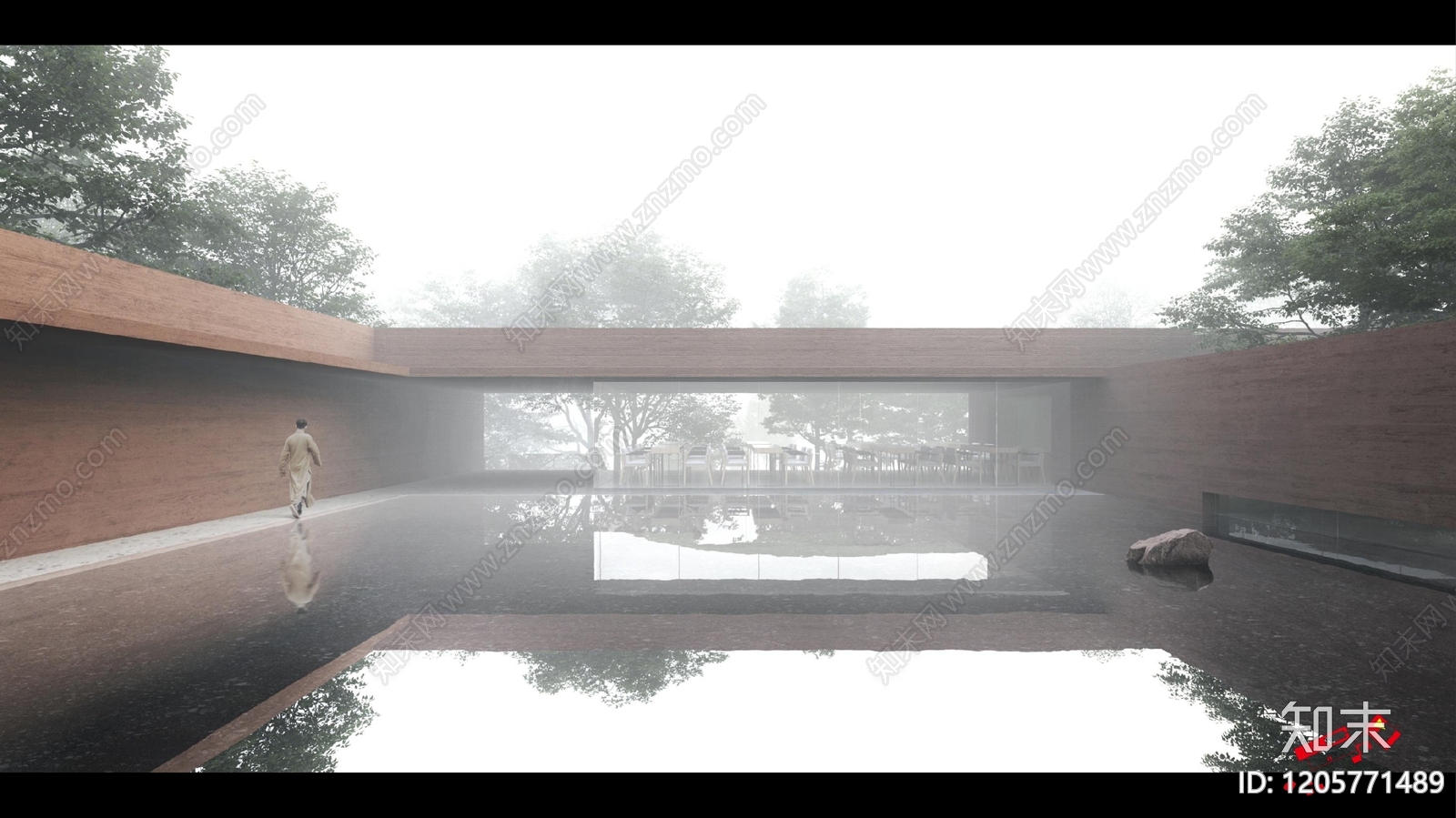 新中式中式寺庙建筑下载【ID:1205771489】