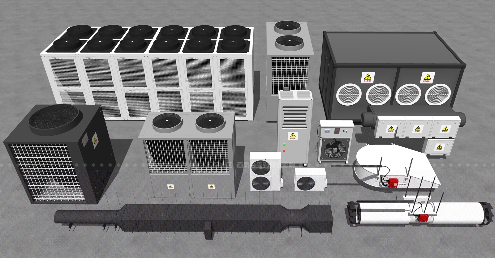 空调SU模型下载【ID:1205783065】