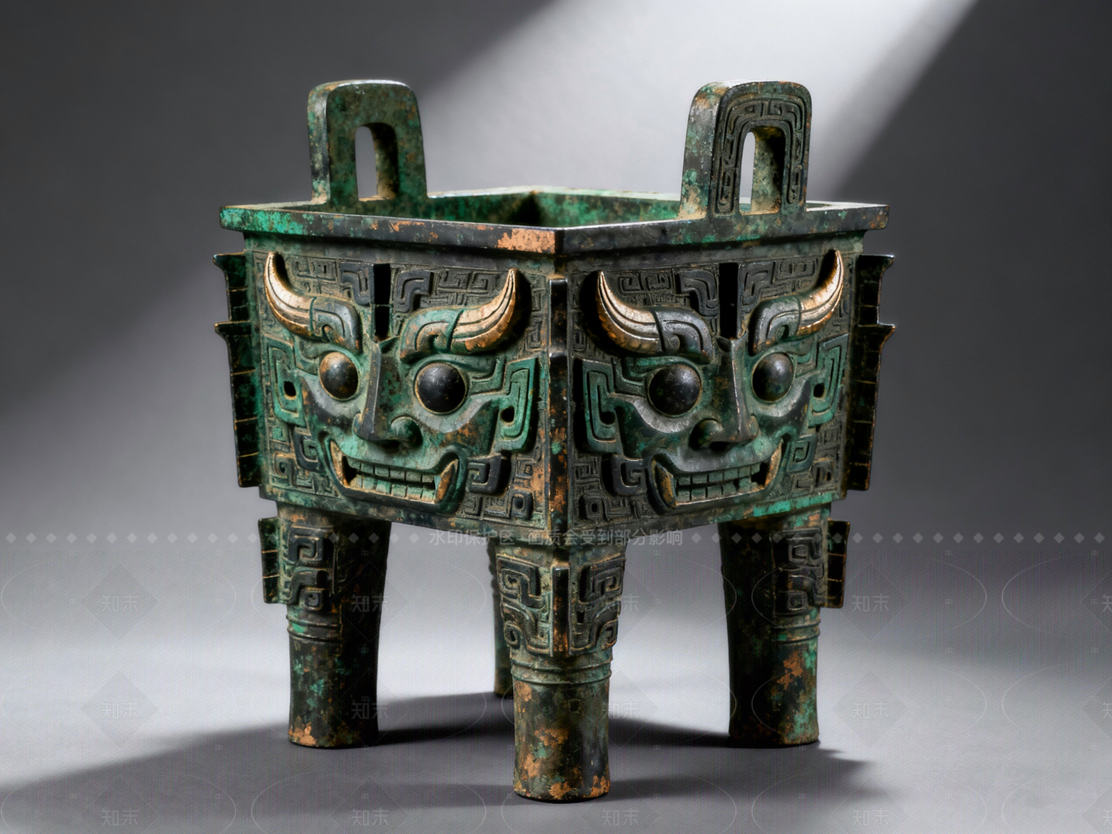 新中式中式雕塑摆件SU模型下载【ID:1205783243】